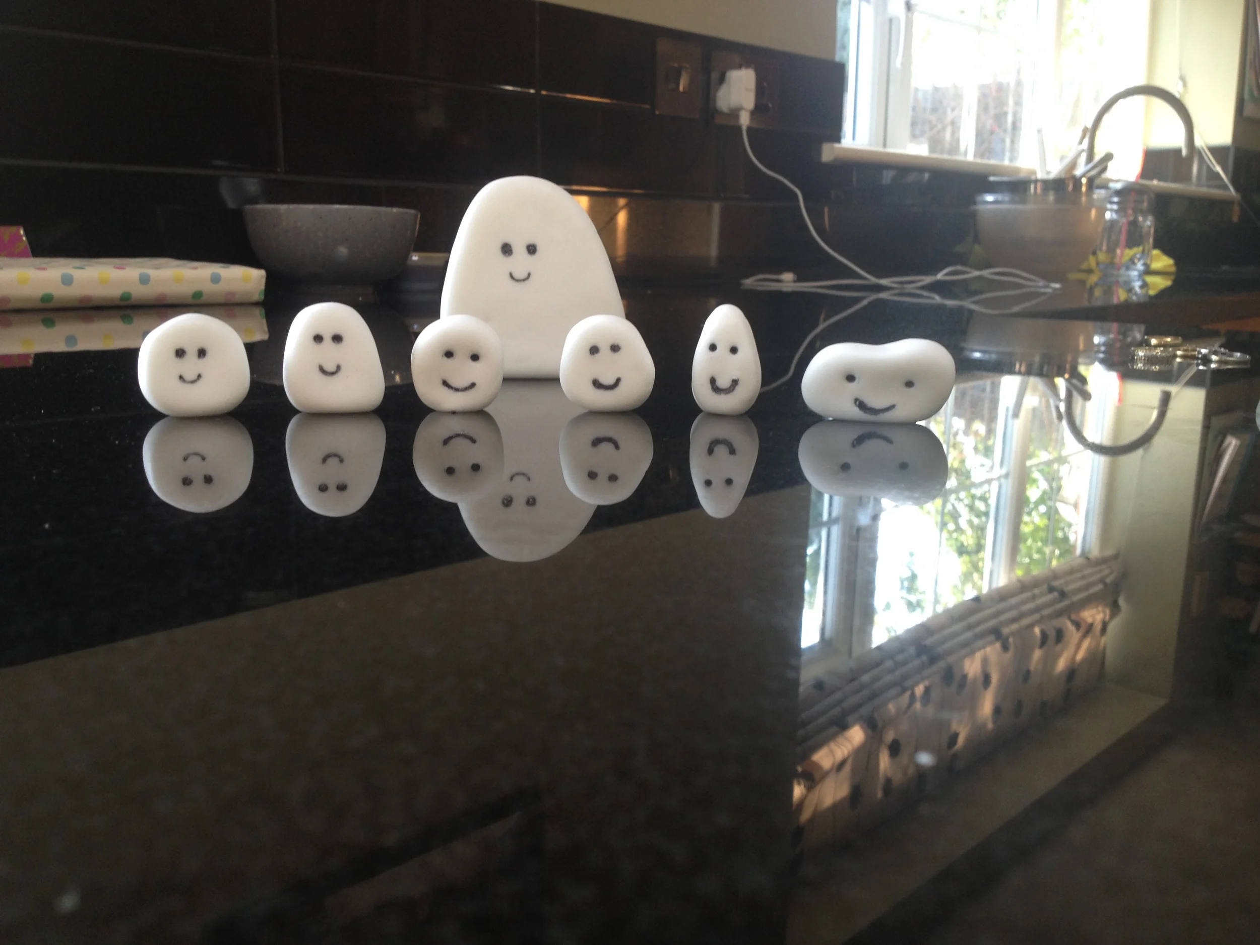 Olivia and Annabel's cake topper ISHIs in the UK!