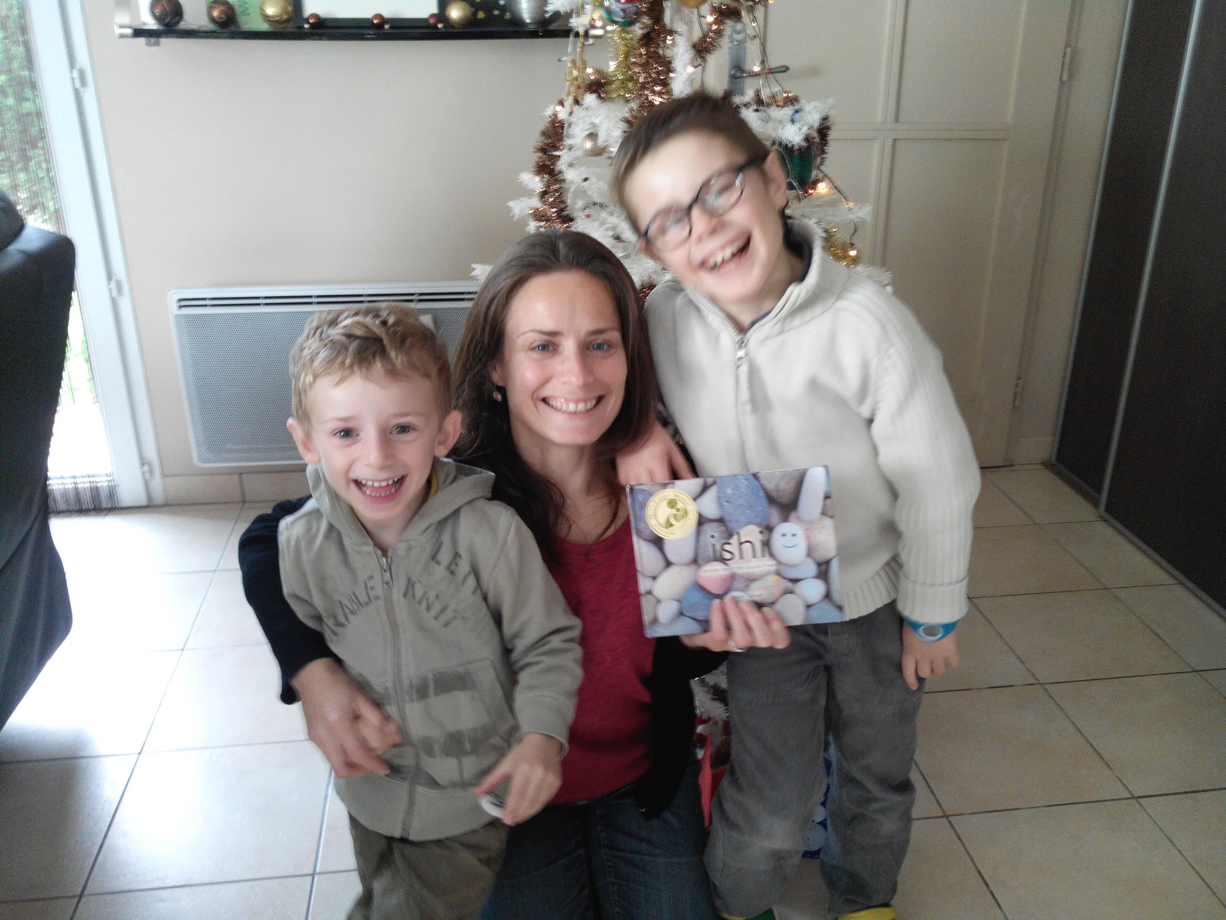 Peggy, Marius & Mathieu from France with great smiles!