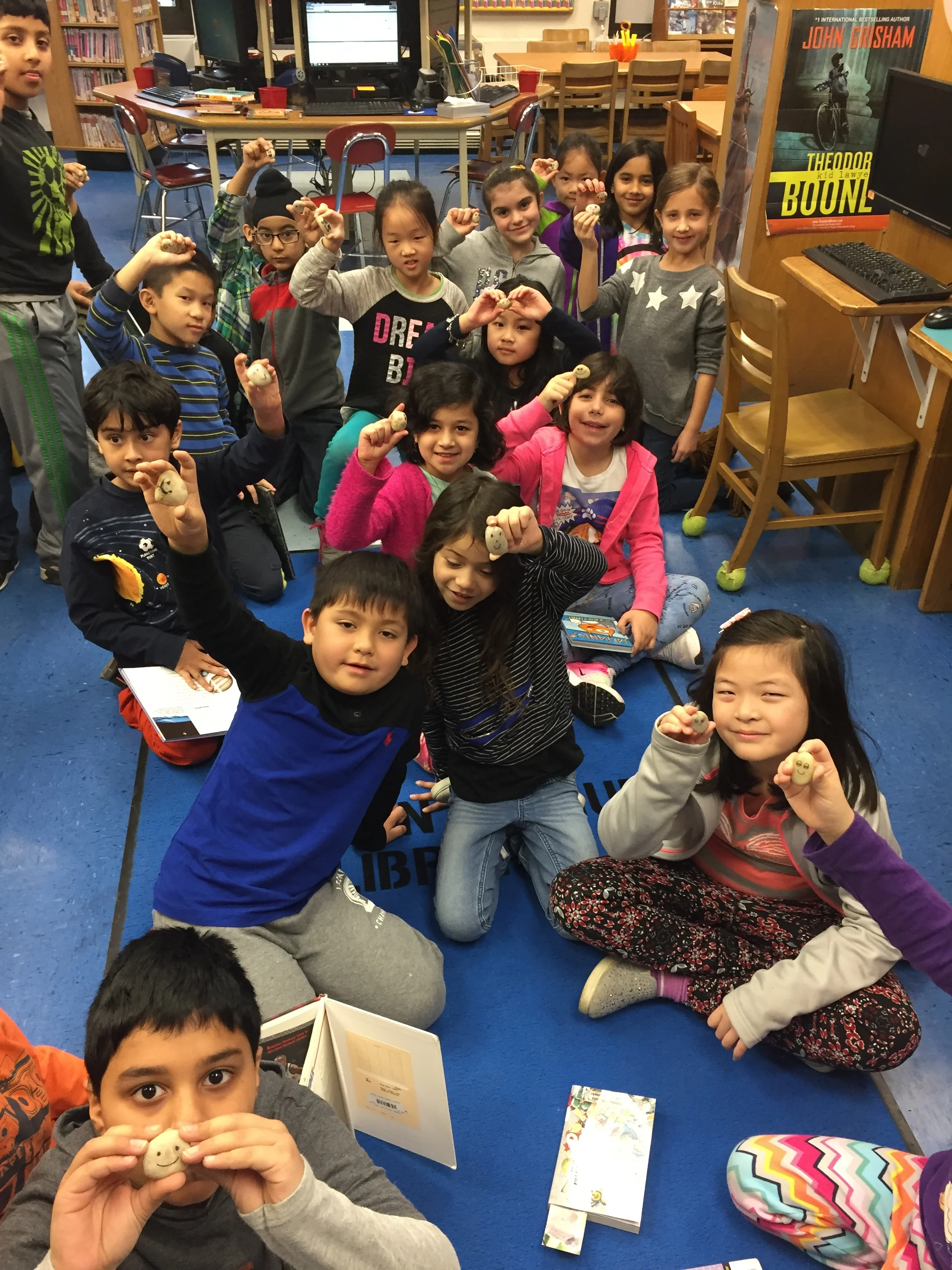 Happiness Ambassadors from Denton Avenue Elementary School in New Hyde Park, Ny!