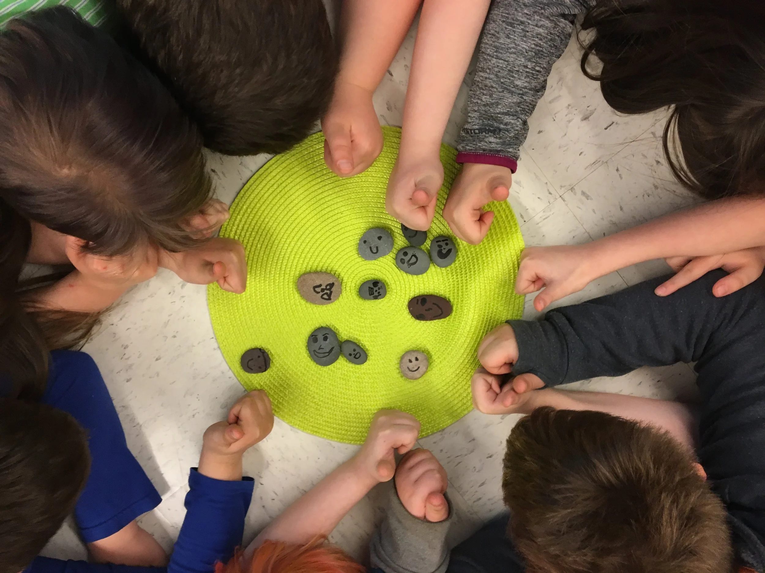 Say Hi! to the Ishi rocks made by grade 3 class from Catalina Elementary school in Newfoundland, Canada!
