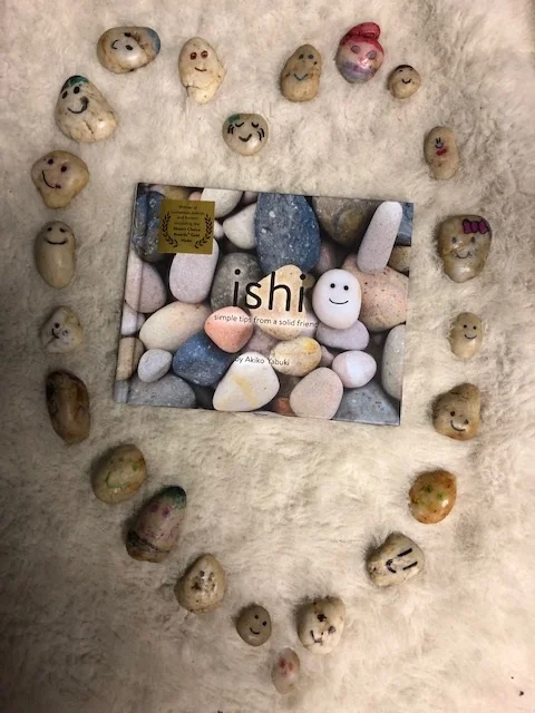 Happy rocks from a 4/5th grade class from the Pinellas Preparatory Academy in Largo, FL!