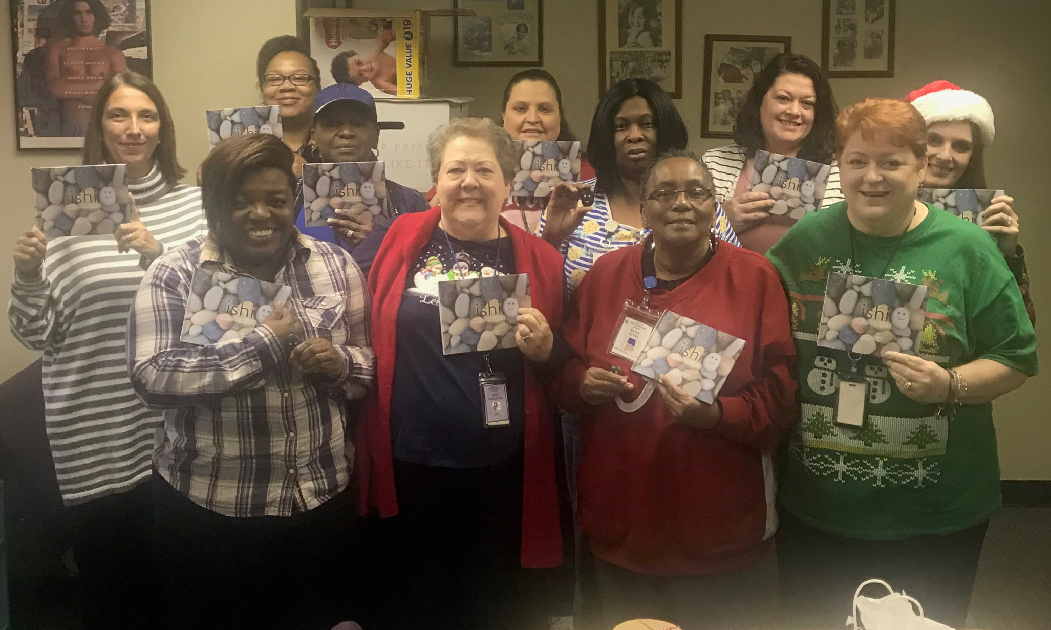 Karen Lusk and the Head Start / Early Head Start staff from Auburn, AL!