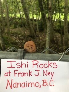 Ishi rock from Frank J. Ney Nanaimo, BC Canada!
