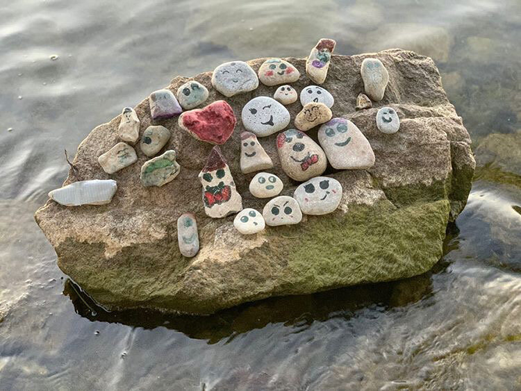 Rowan and Camryn made SO MANY ishi rocks! LOVE!!!!