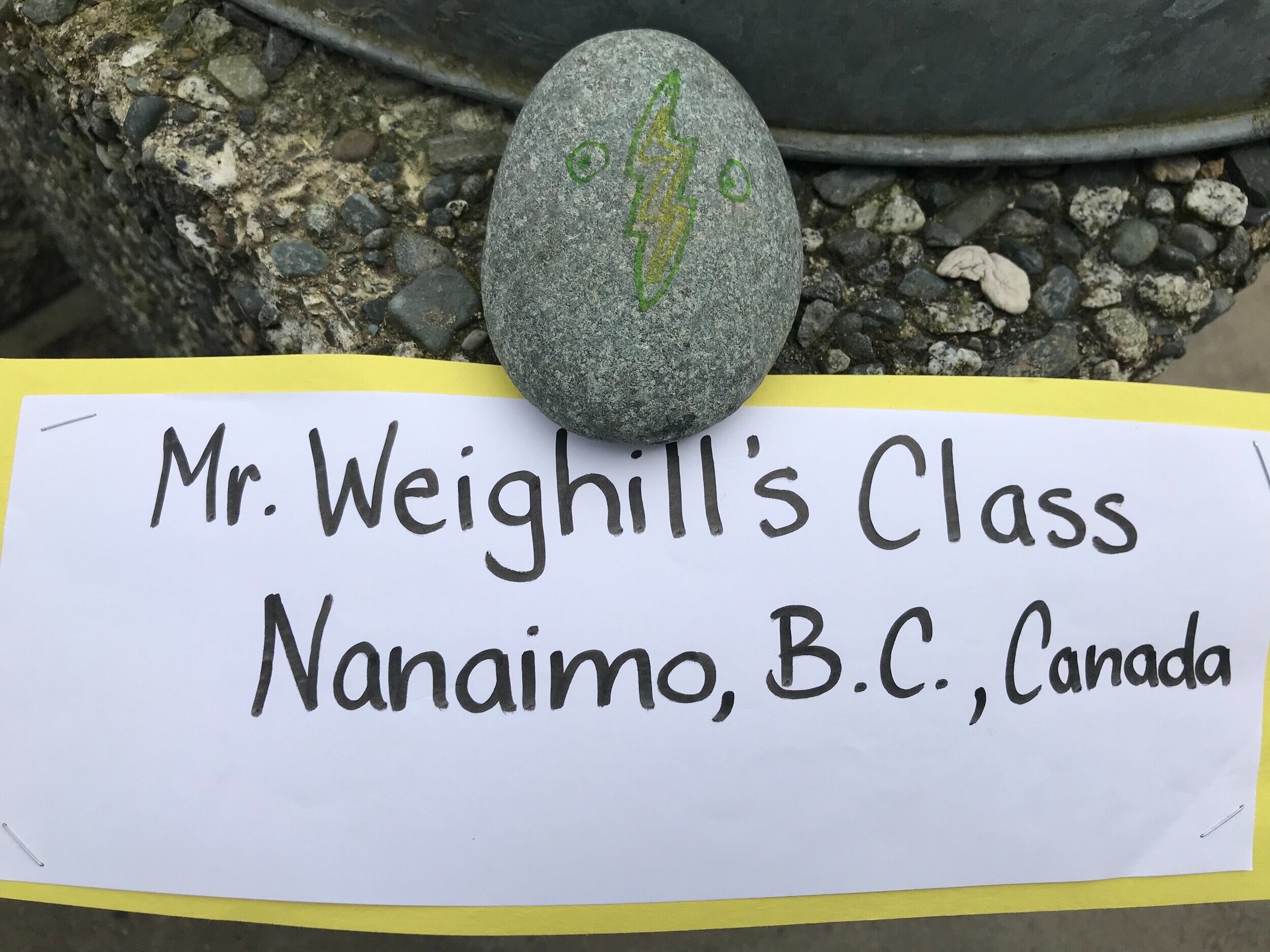 Lightening from Mr. Weighill's class in Nanaimo, BC, Canada!