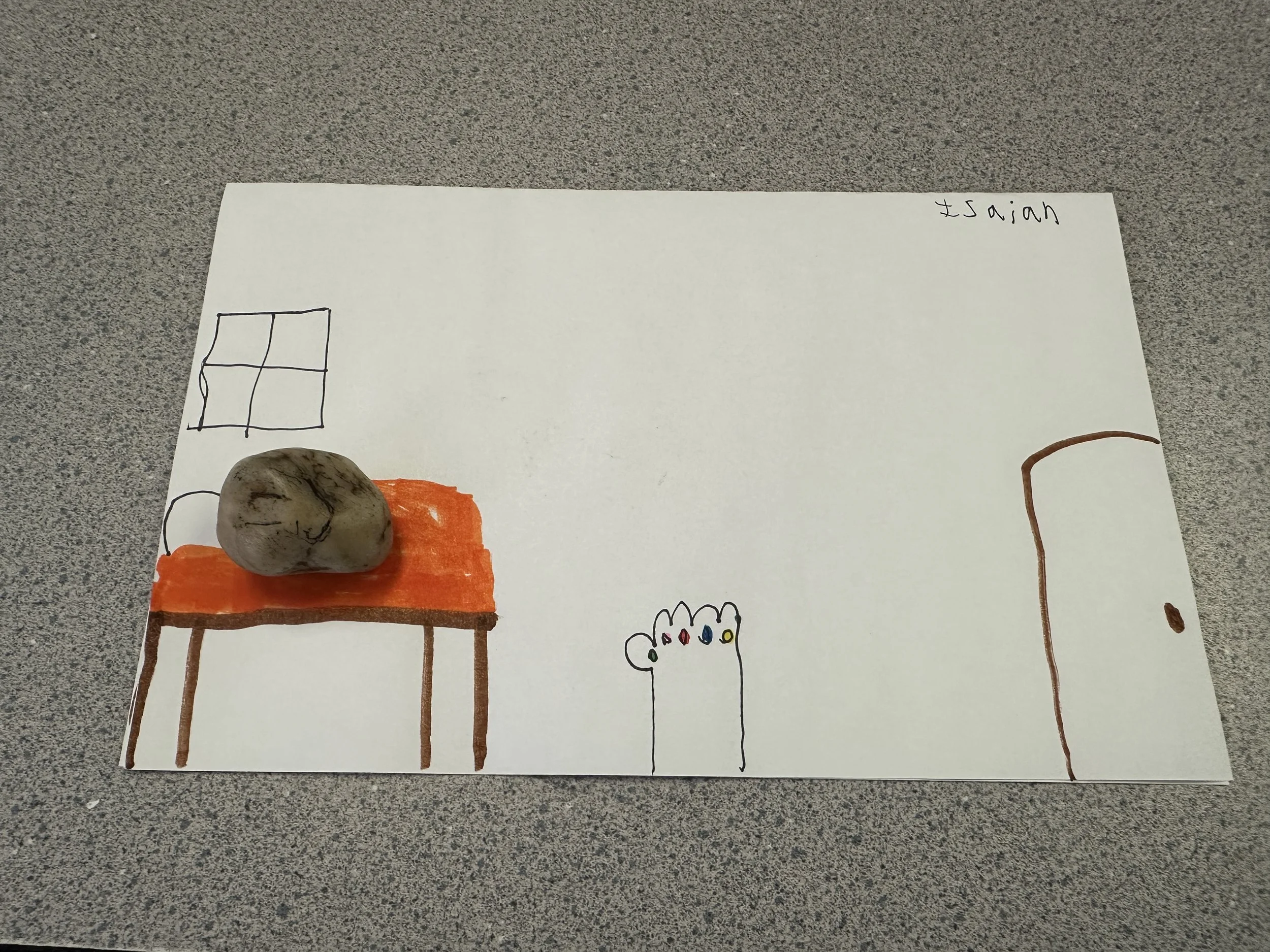 Another Ishi friend from Mattie McCullough Elementary School in Alberta, Canada! 