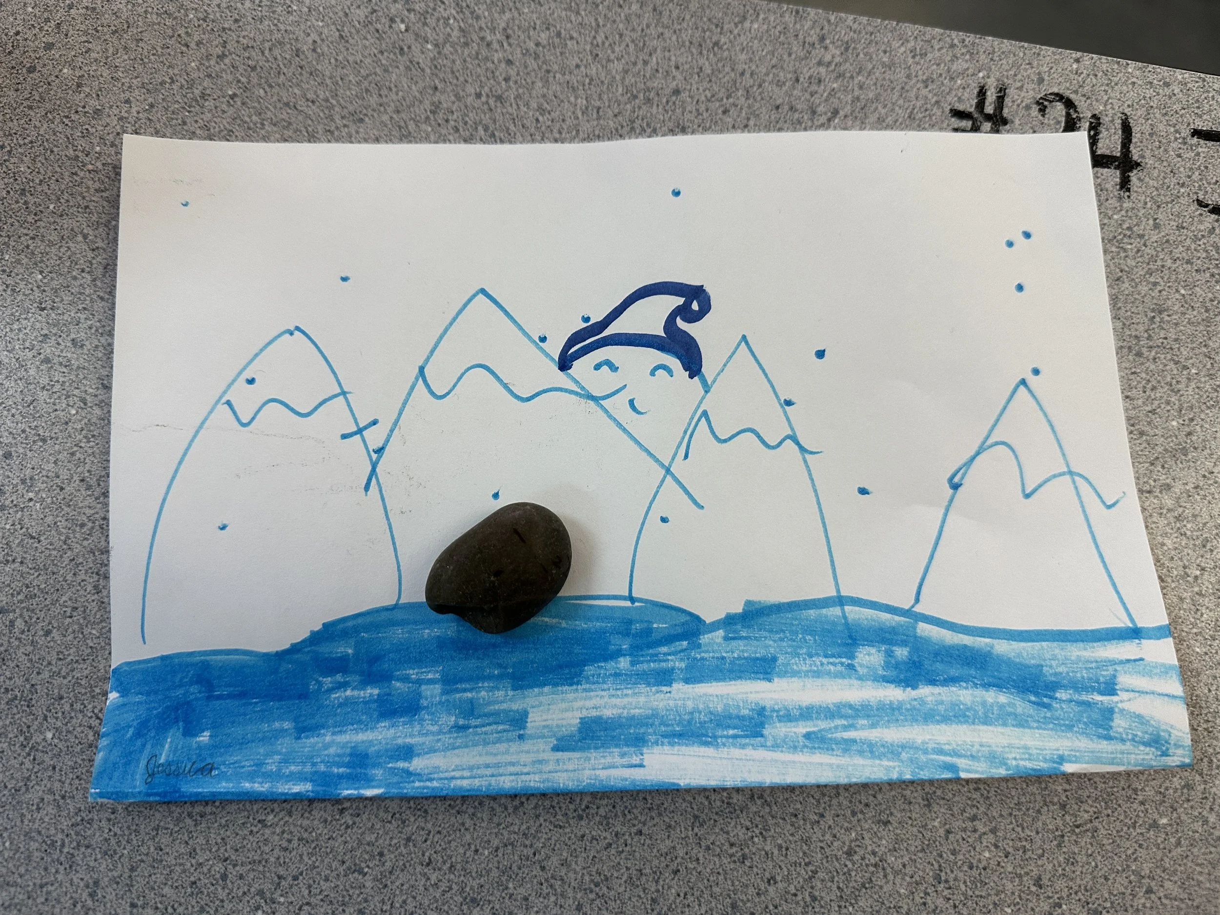 Another nature loving Ishi friend from Mattie McCullough Elementary School in Alberta, Canada! 