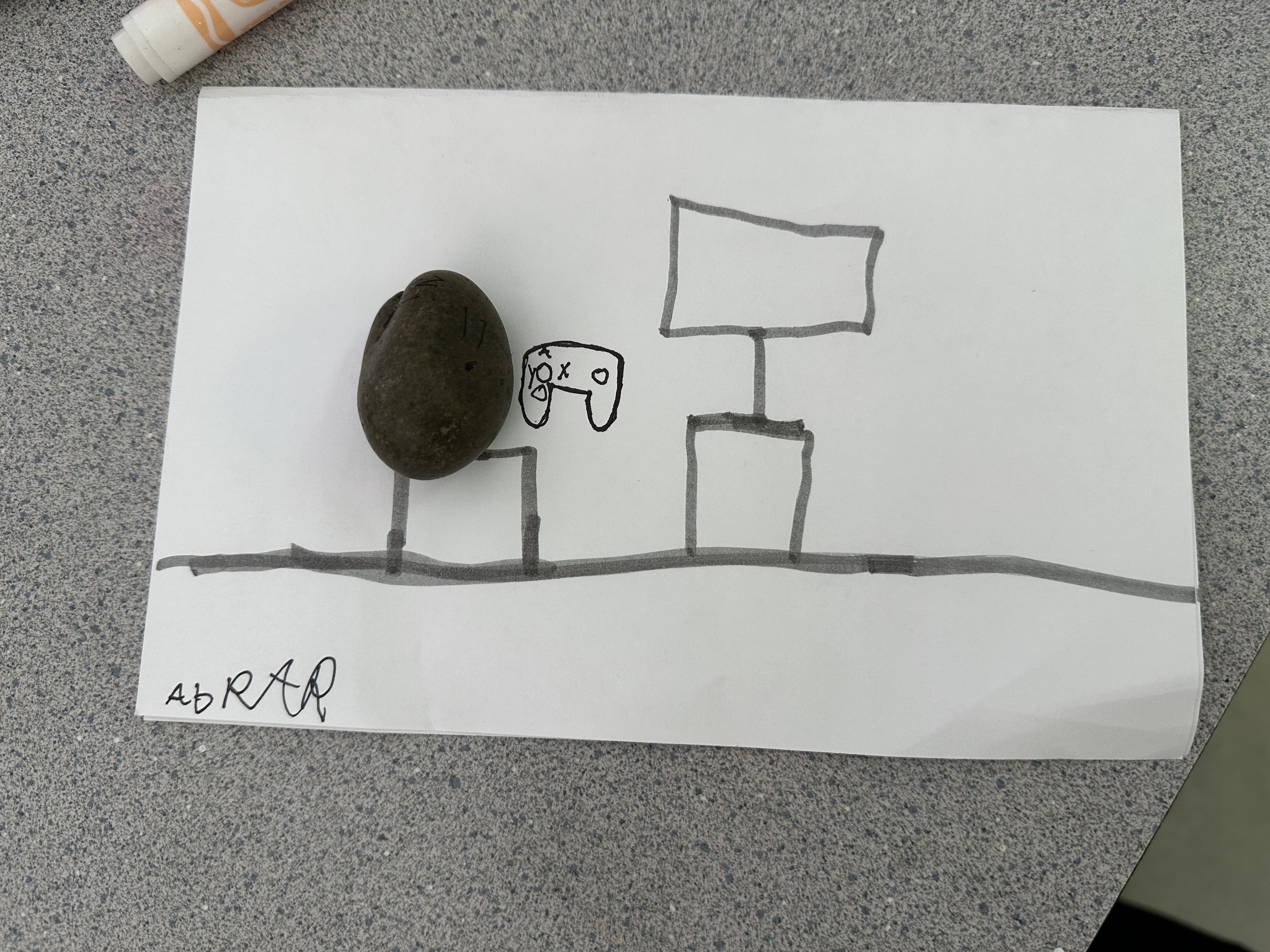 Ishi friend enjoying a game from Mattie McCullough Elementary School in Alberta, Canada! 