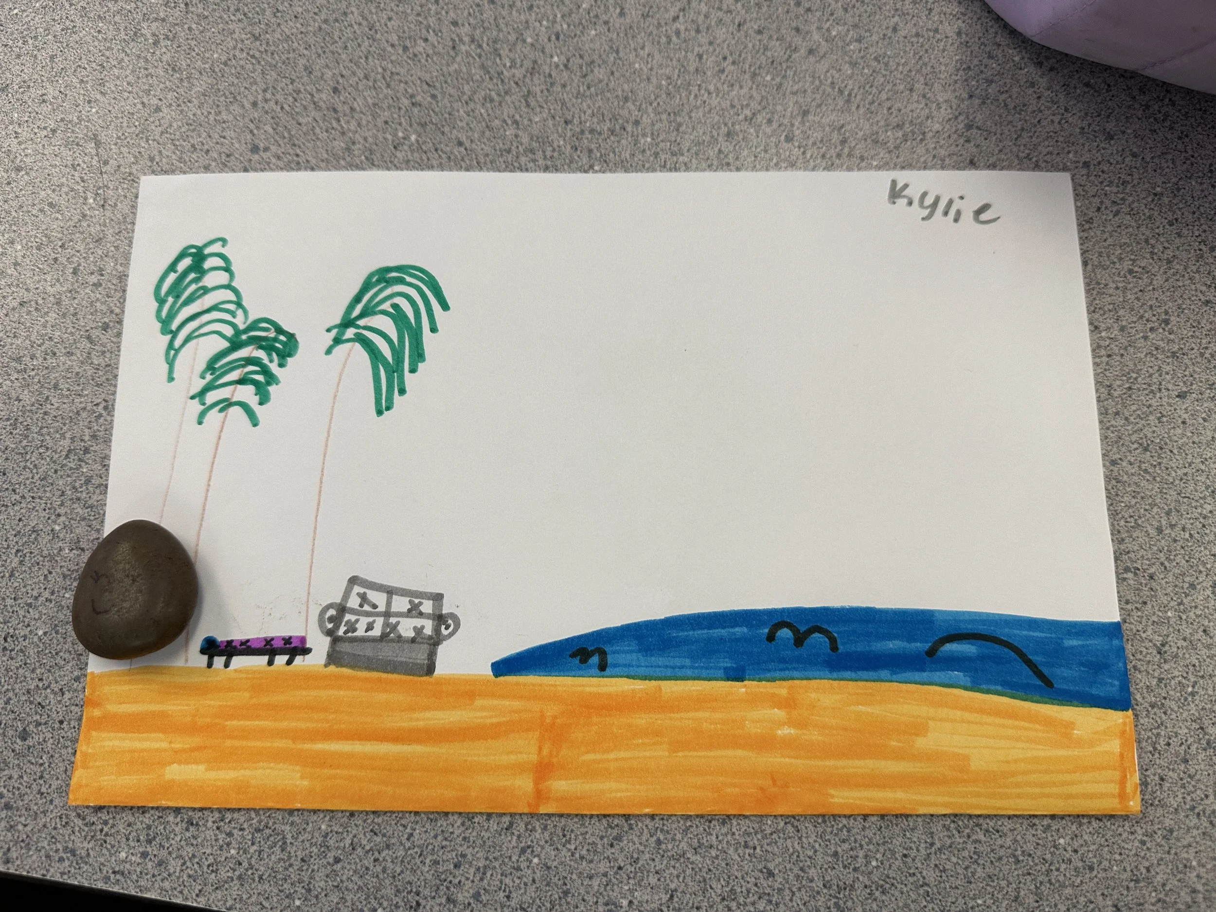  Ishi friend arriving at the beach from Mattie McCullough Elementary School in Alberta, Canada! 