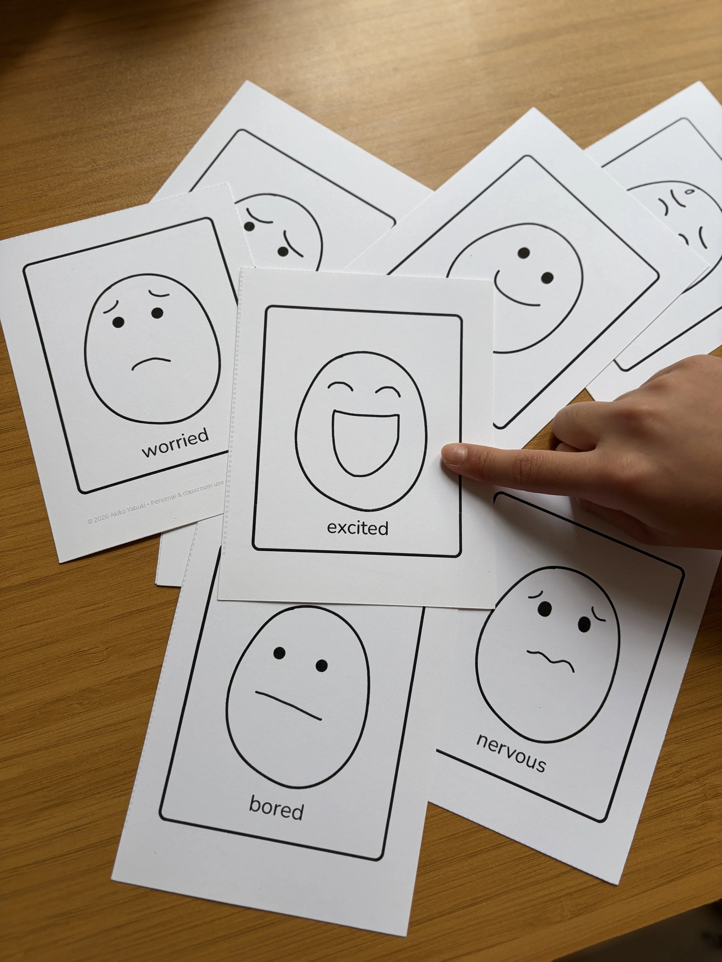 Ishi Feelings Check-In Cards & Classroom Posters