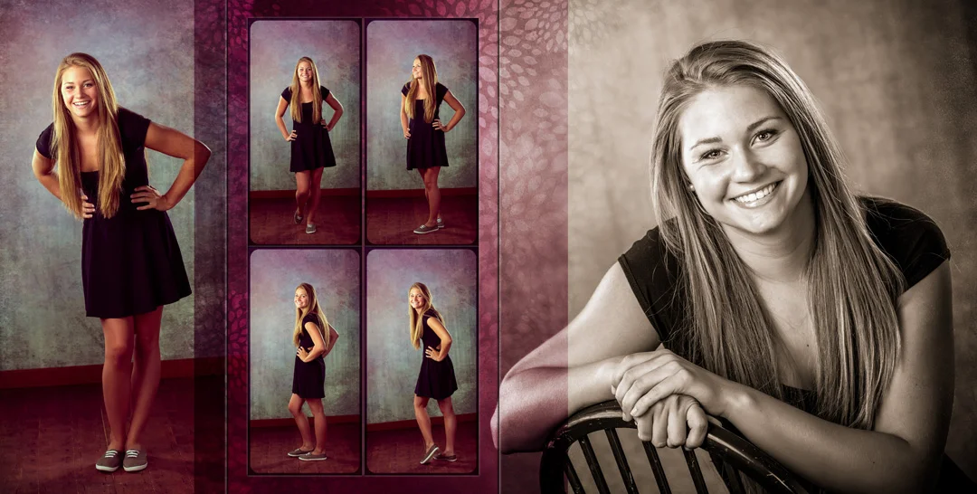 A few of Kate's album spreads