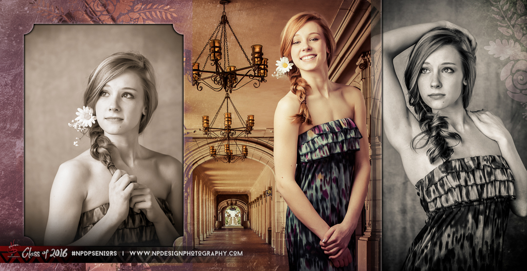 A couple of Alli's album spreads