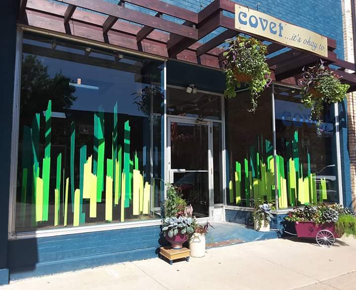 covet is located on main street in downtown New Richmond, WI.