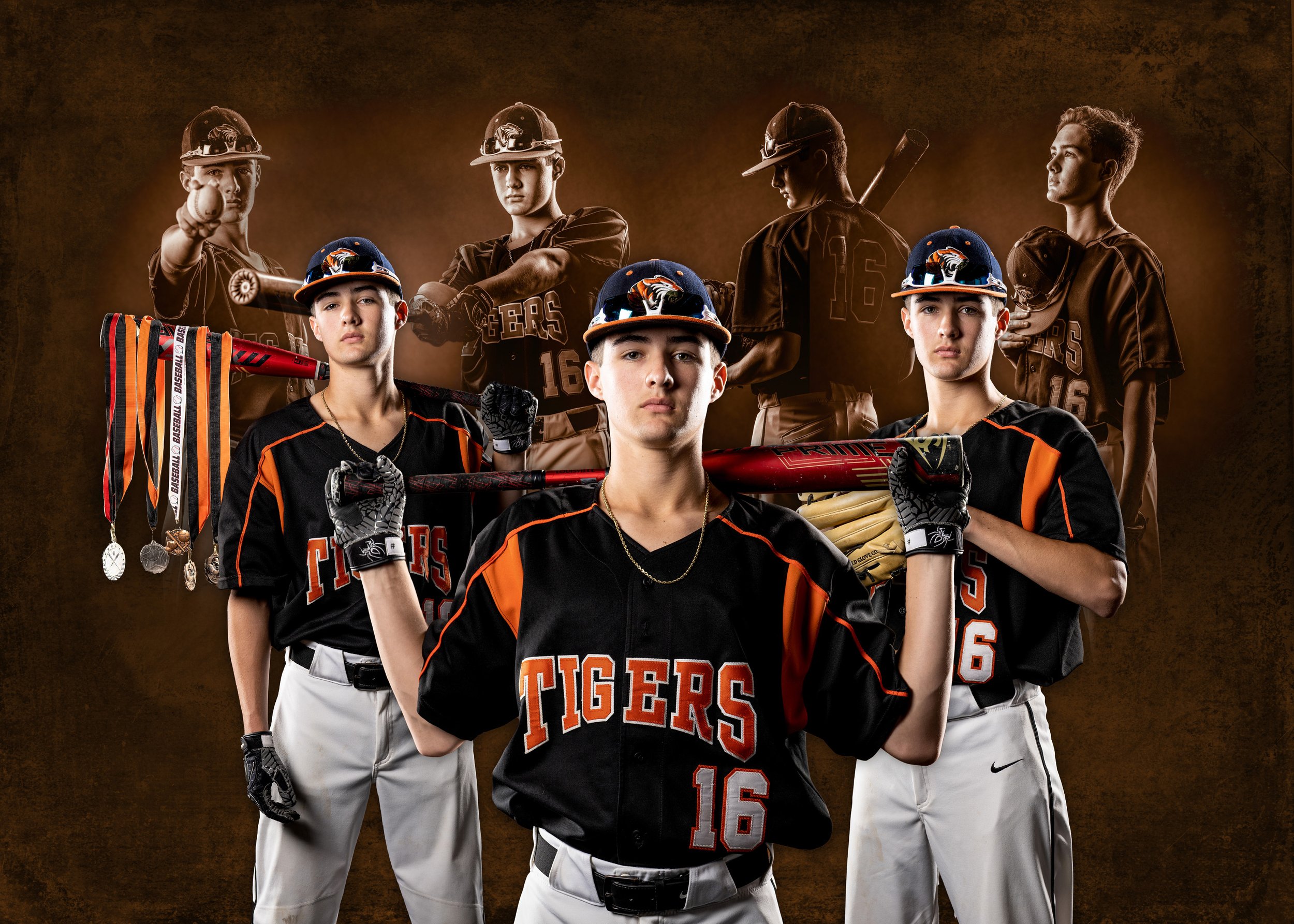 baseball collage New Richmond Tigers