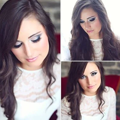 Photo courtesy of J.Woodbury Photography , Makeup by Raw Beauty , Hair by Jessica Lazarus .