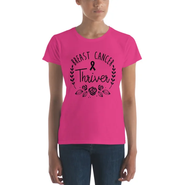 "Breast Cancer Thriver" | Women's Short Sleeve T-shirt