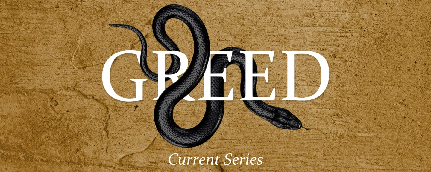 Weekly teaching series graphic. Used online and projected during public services.