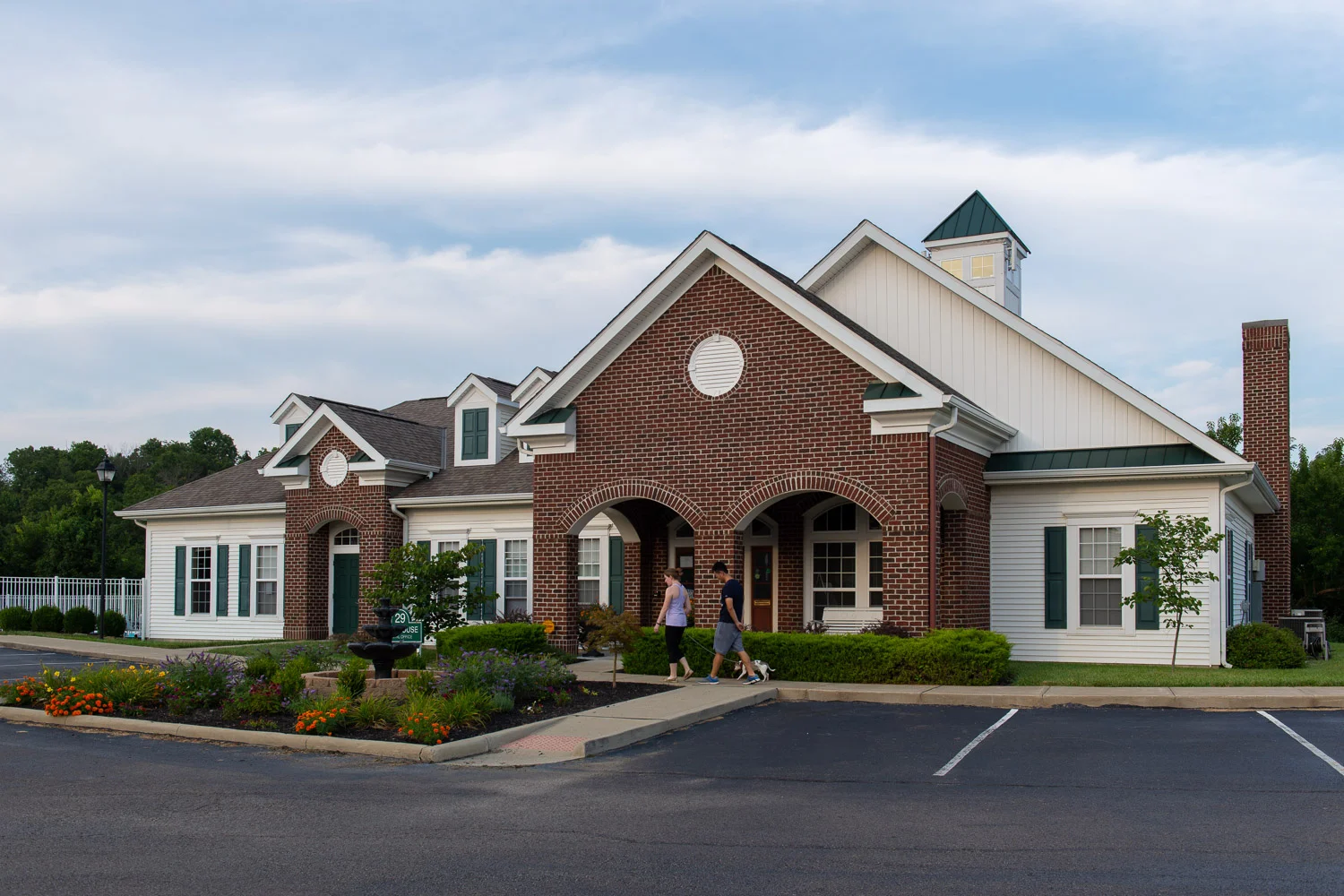 Commercial shoot for the Reserve at the Falls apartments.