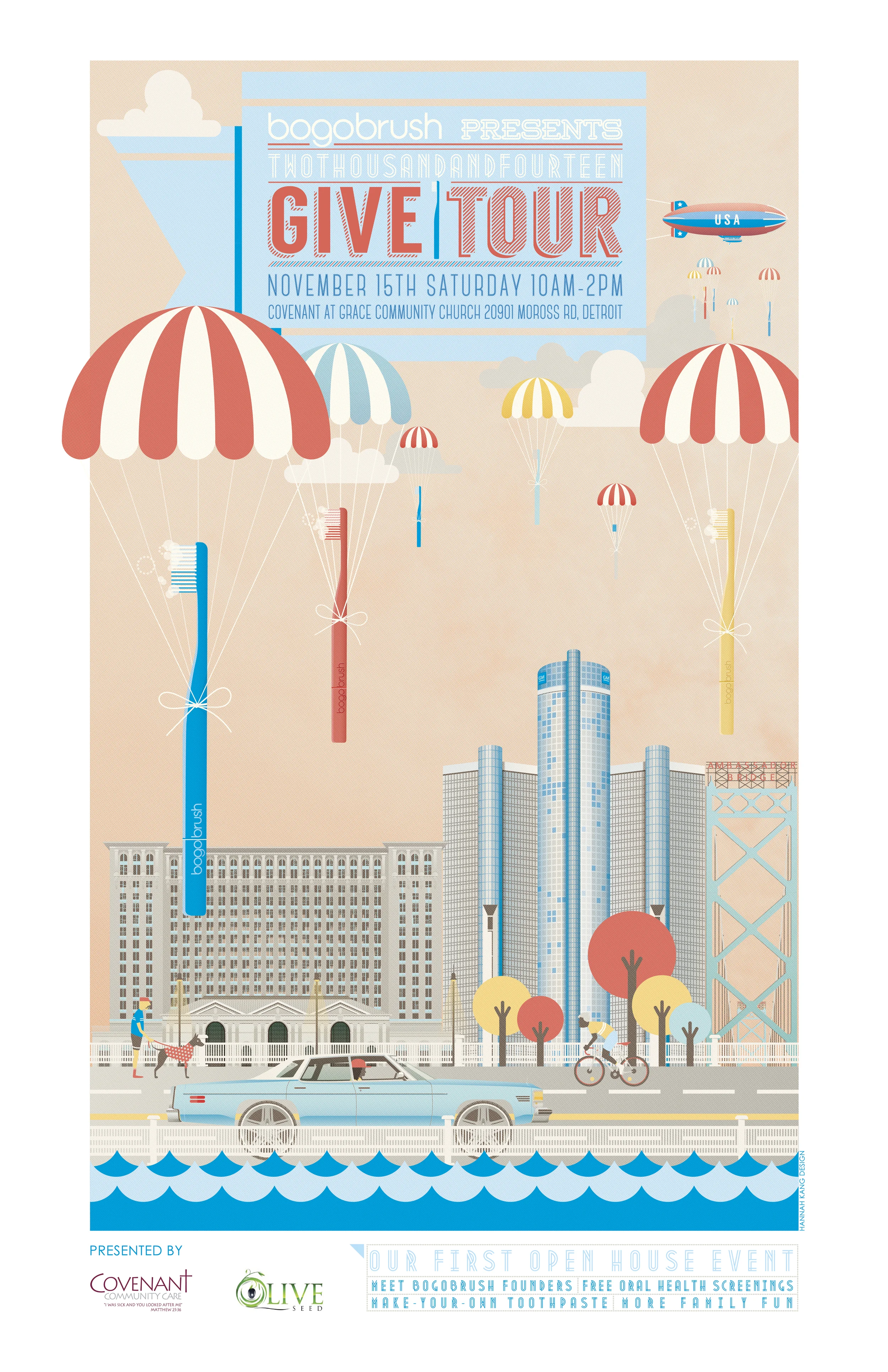 Bogobrush Give One Promotional Poster 2014_Detroit