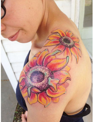 Sunflower Tattoo