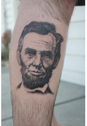 Abraham Lincoln Tattoo