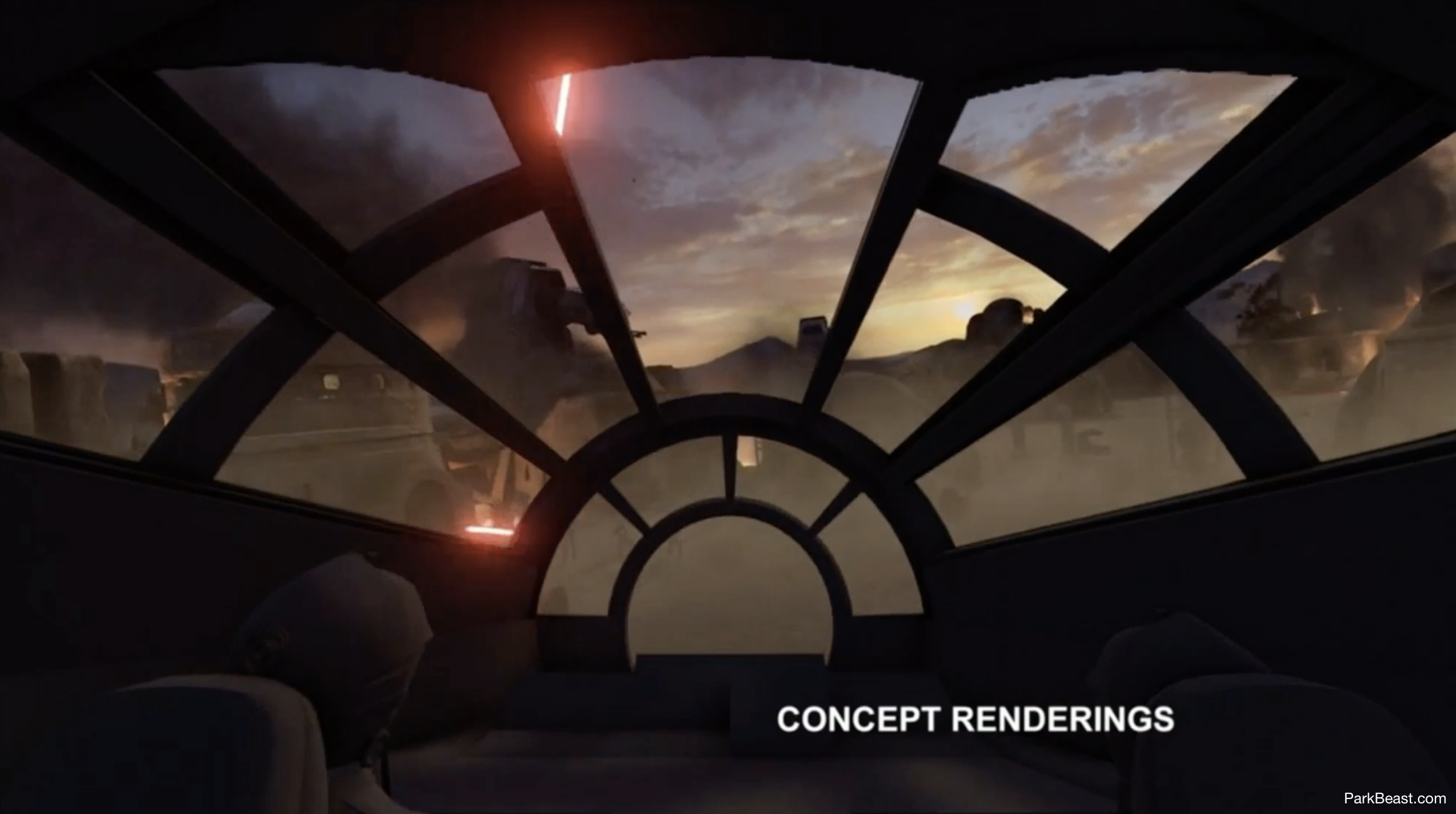 Millennium Falcon attraction
