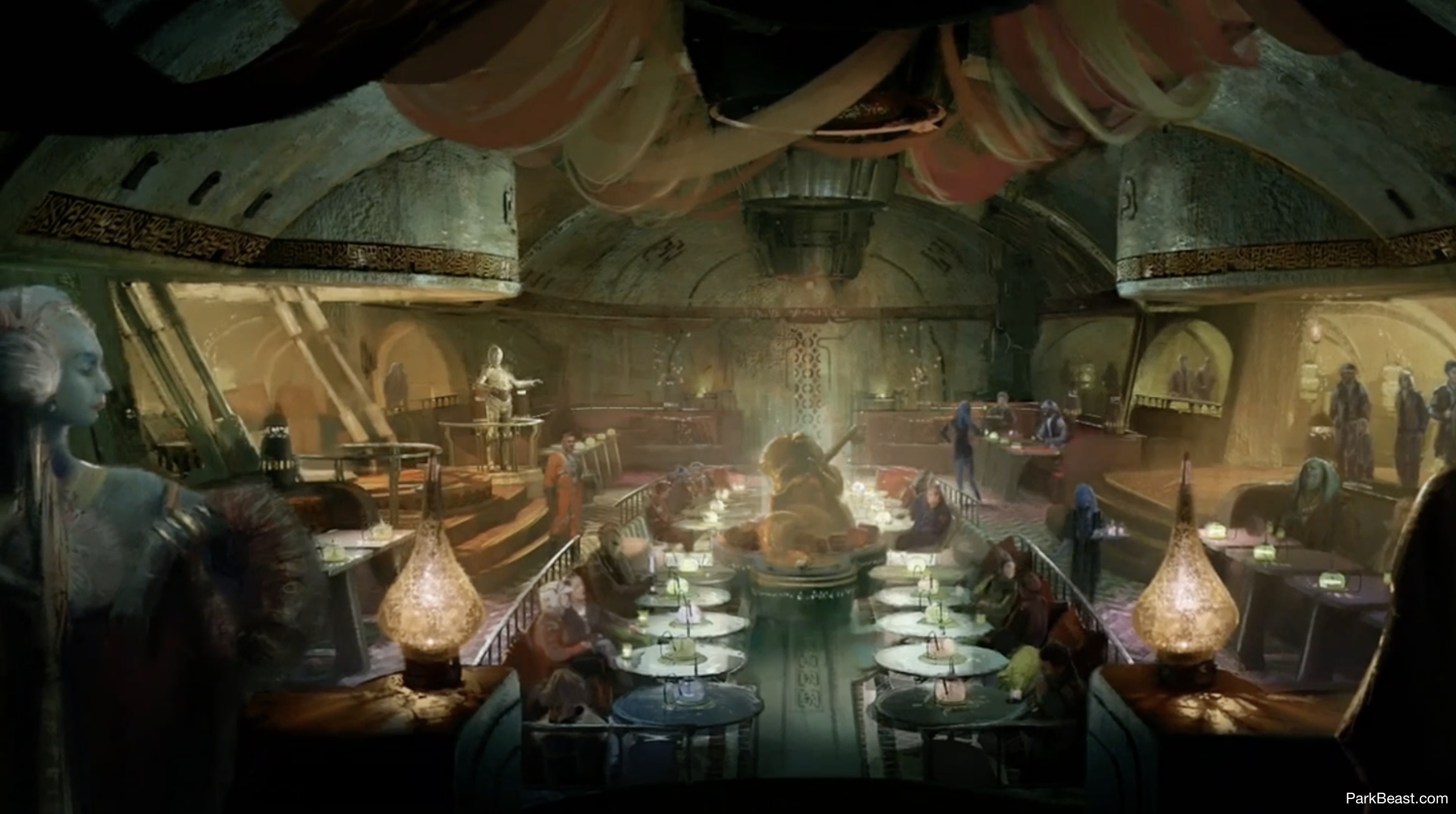 Upscale dinner club