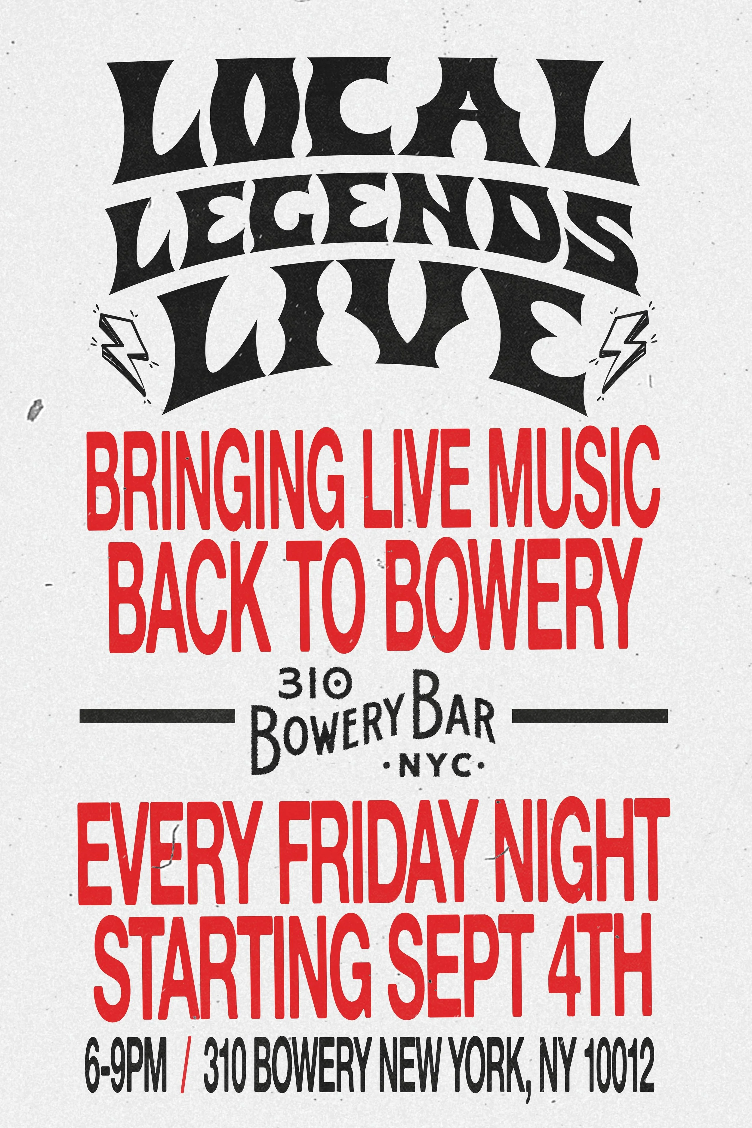 Local Legends Event