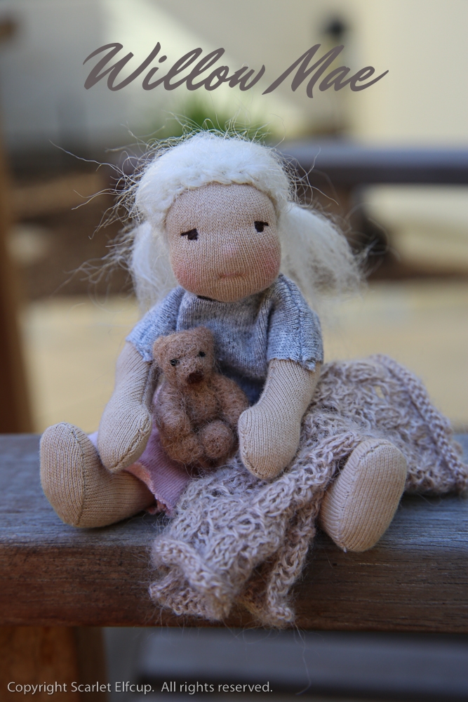 Willow Mae now lives in North Carolina with a sweet loving mama. Read her story here .