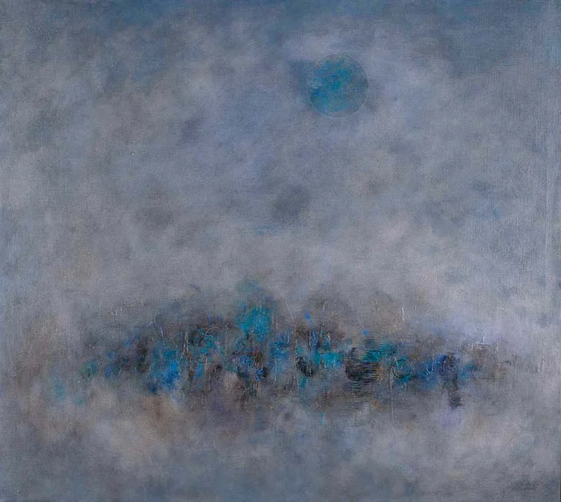 Untitled #7 &nbsp;38"x34" oil on canvas