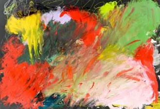 Field of Color 16"x20" mixed media on paper