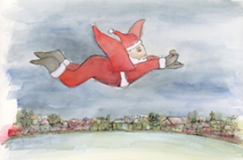Flying Santa, Bringing Peace