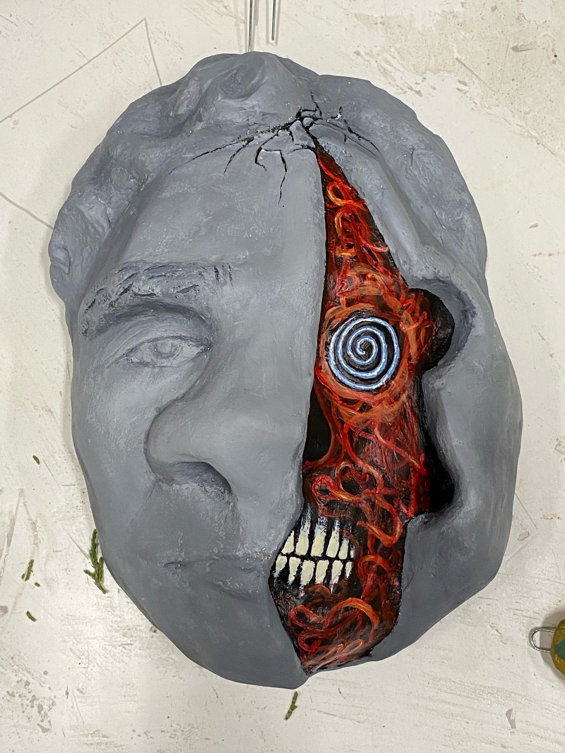 Plaster masks at CHS
