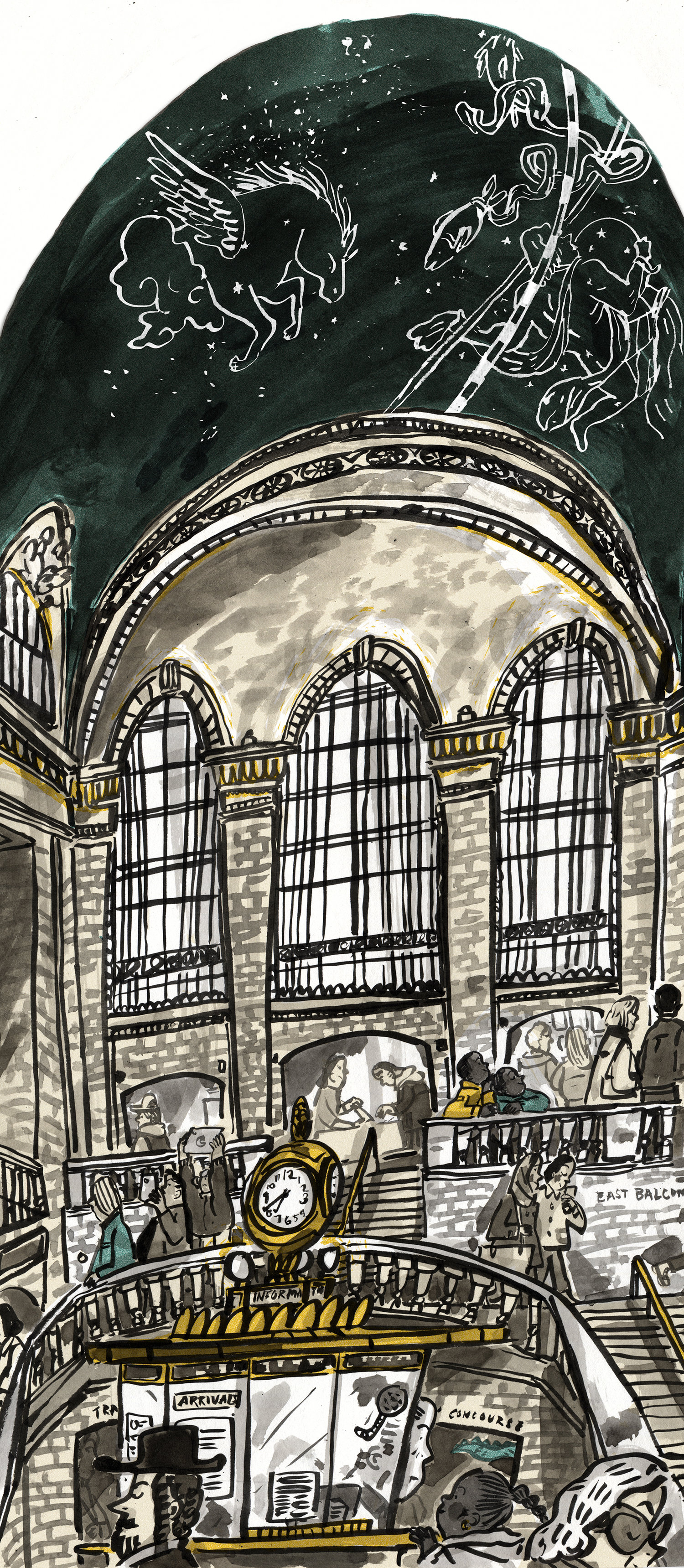 Stargazing in Grand Central
