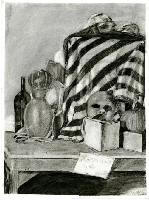 STILL LIFE Charcoal. Fall 2012.
