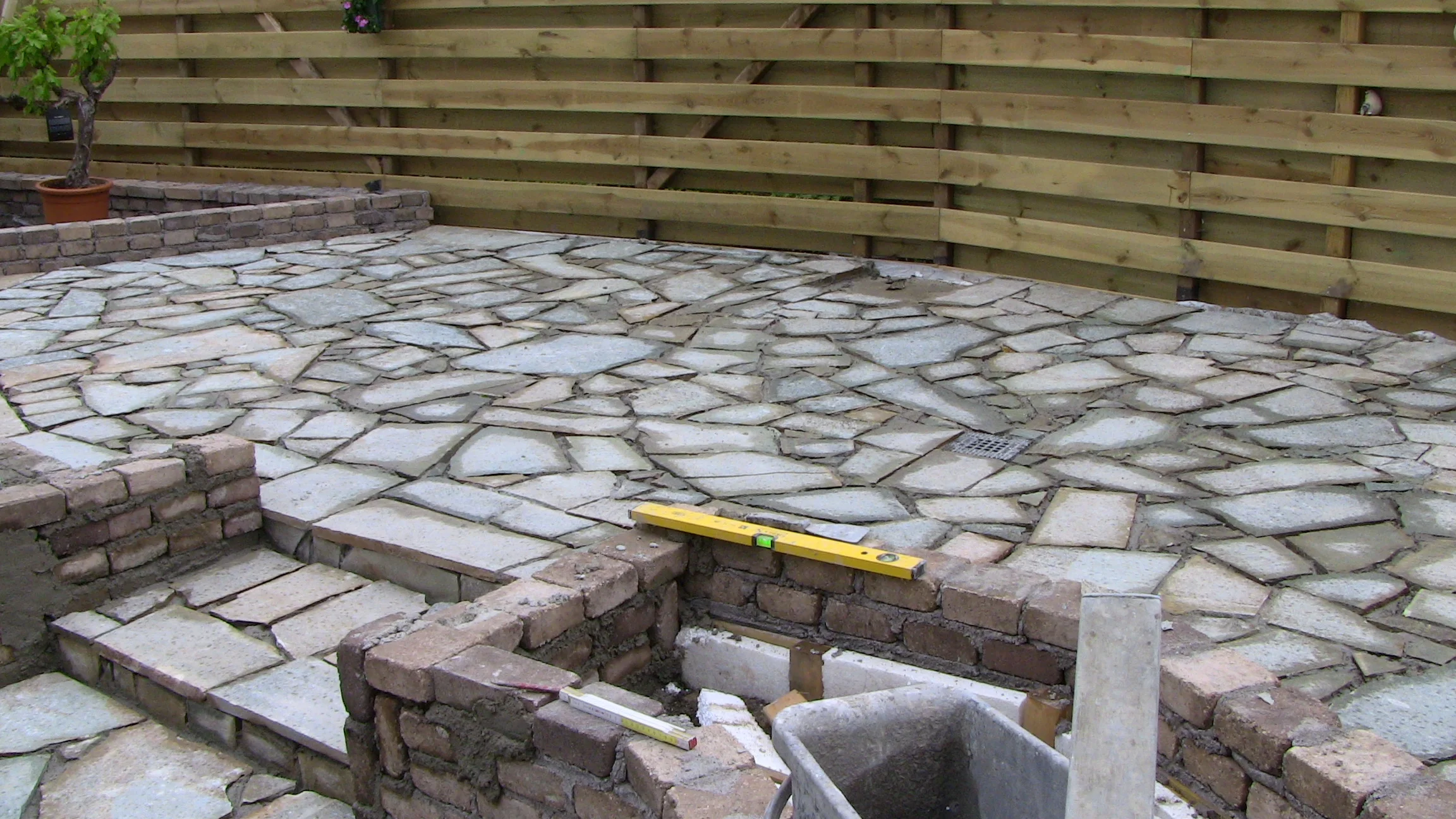 Flagstone Karystos green-brown