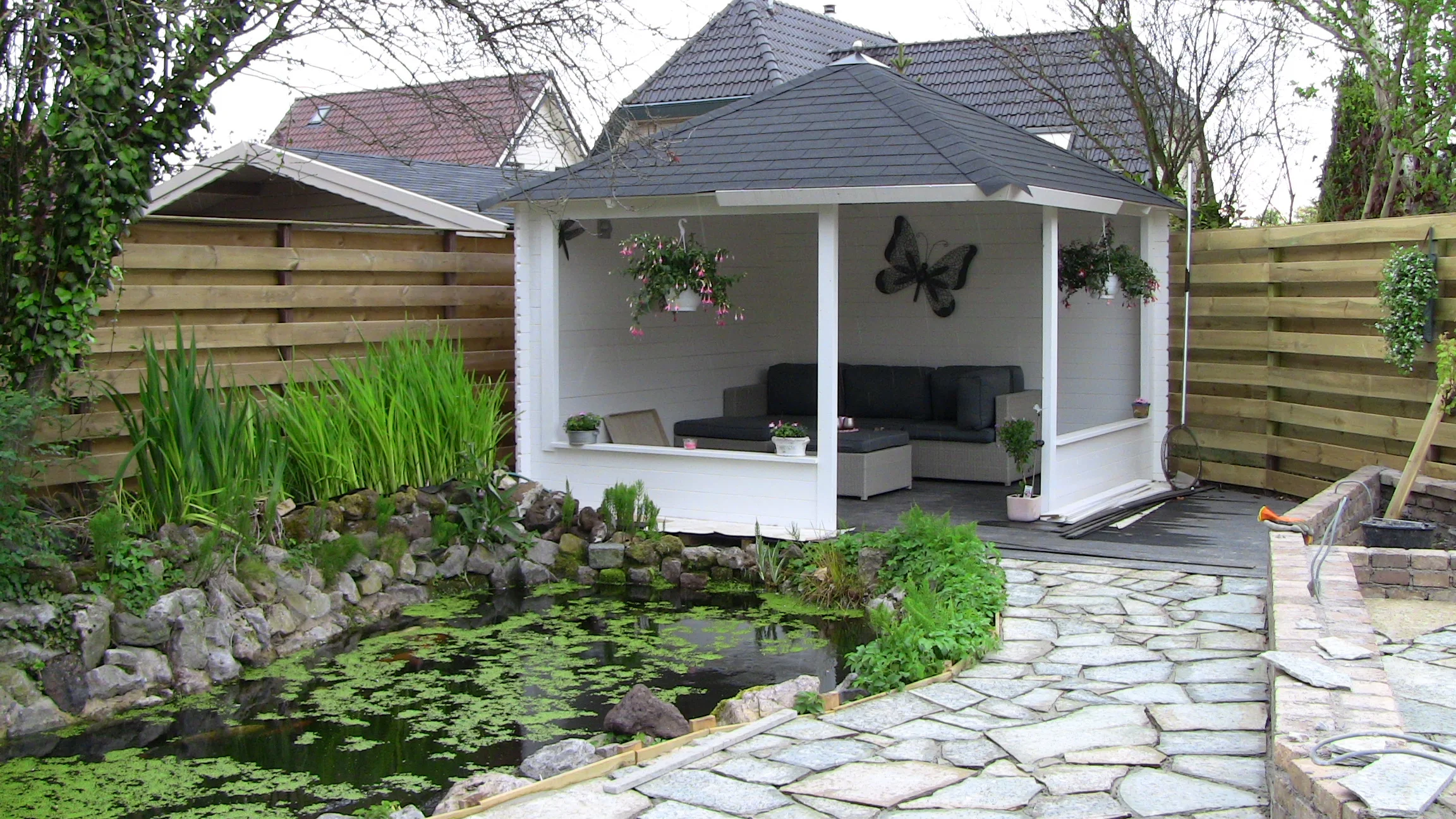 Flagstones Karystos Groen