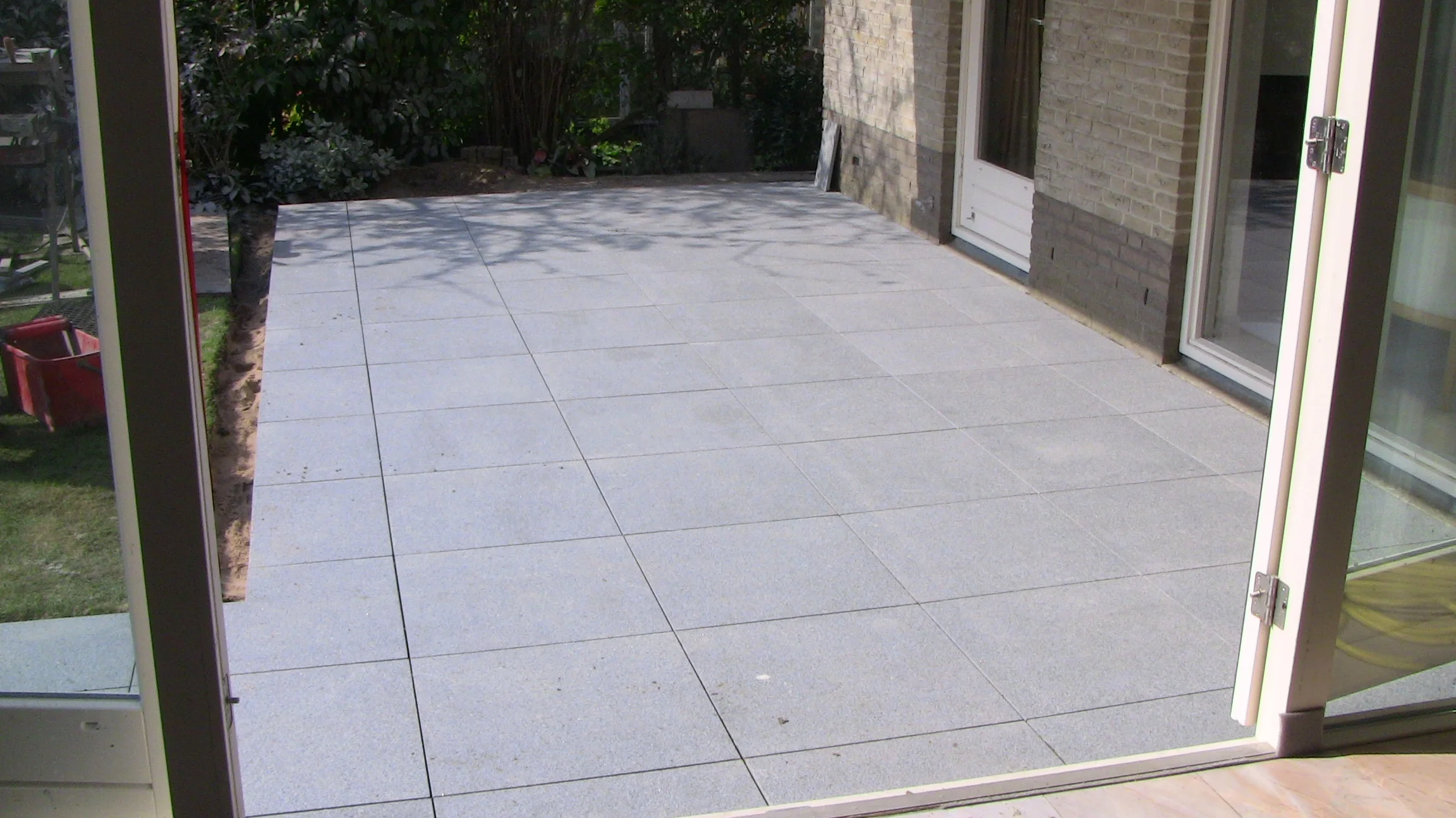 Tibetaans graniet Terras in 60x60x2cm