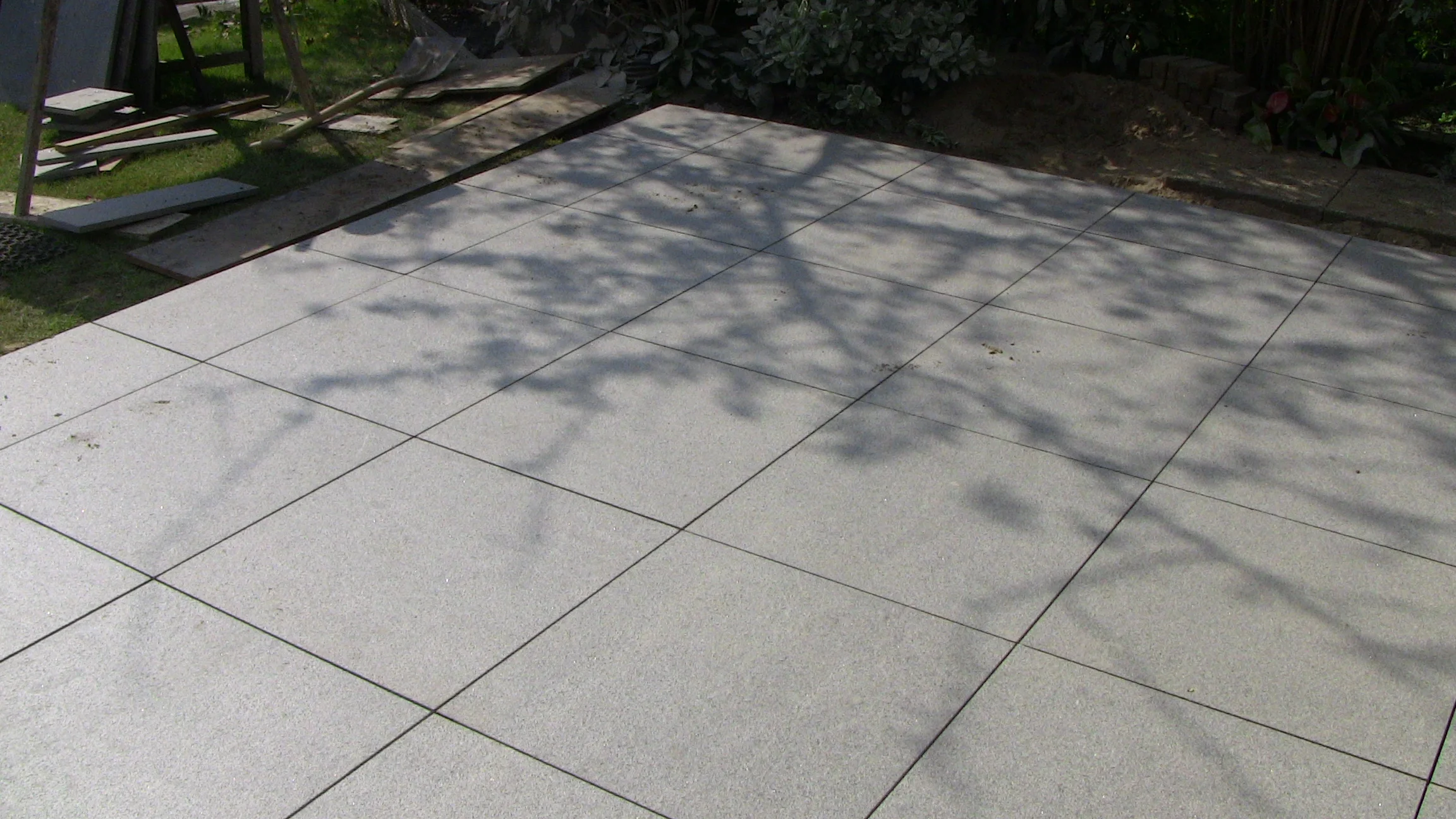 Tibetaans graniet Terras in 60x60x2cm