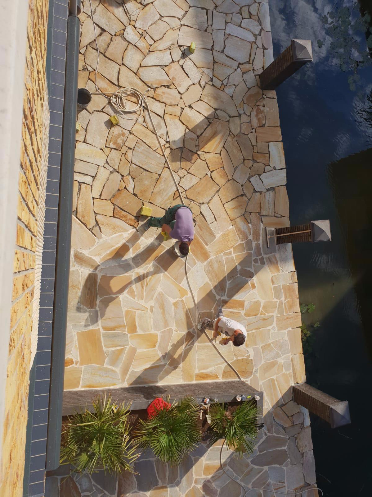 Brasil yellow flagstones XXL