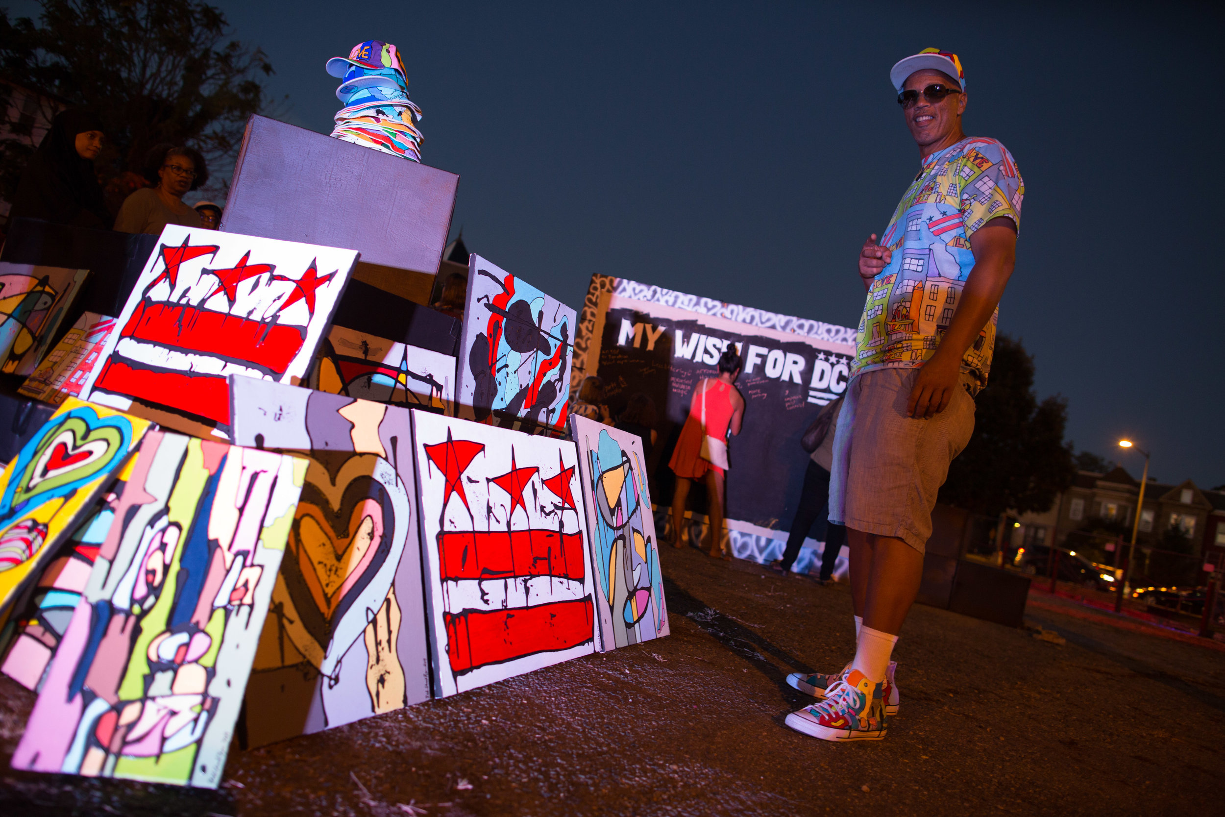 #ArtAllNightDC Photo Cred: Ellie Van Houtte