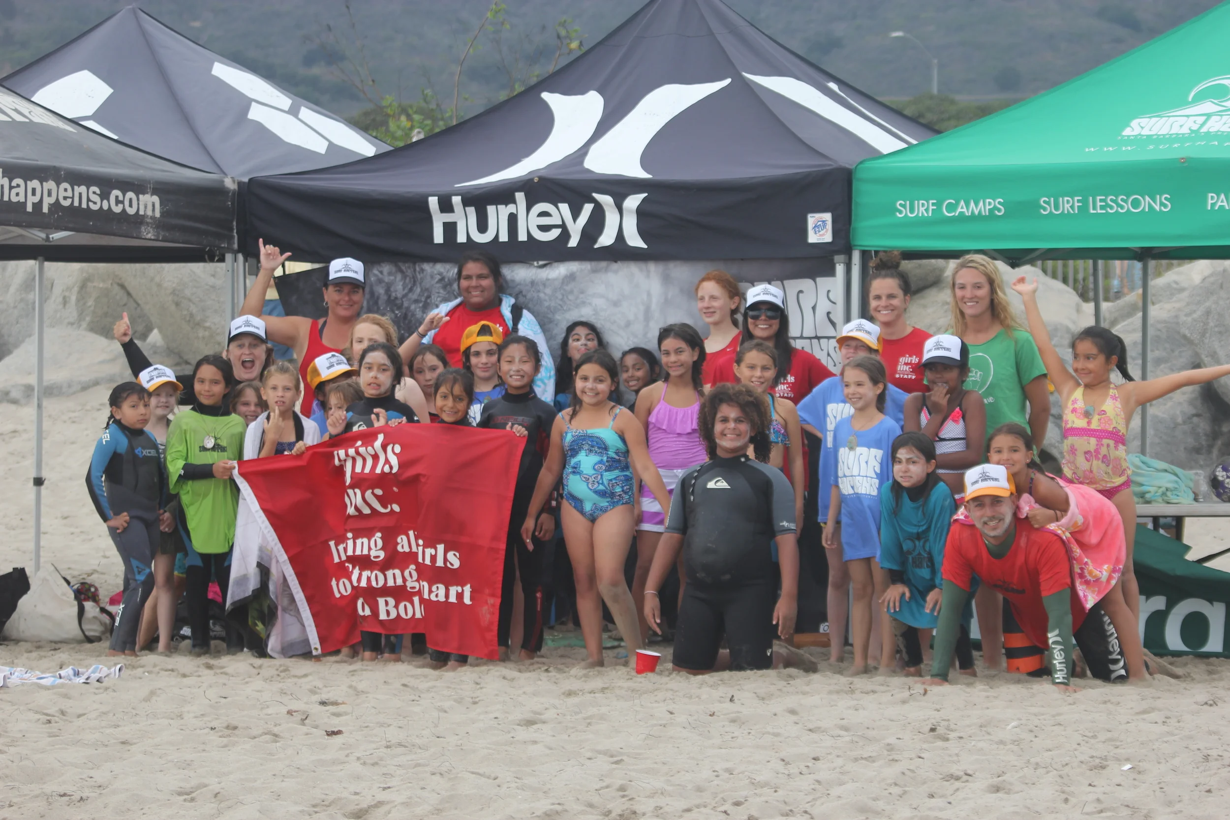 Girls Inc. Surf Day!