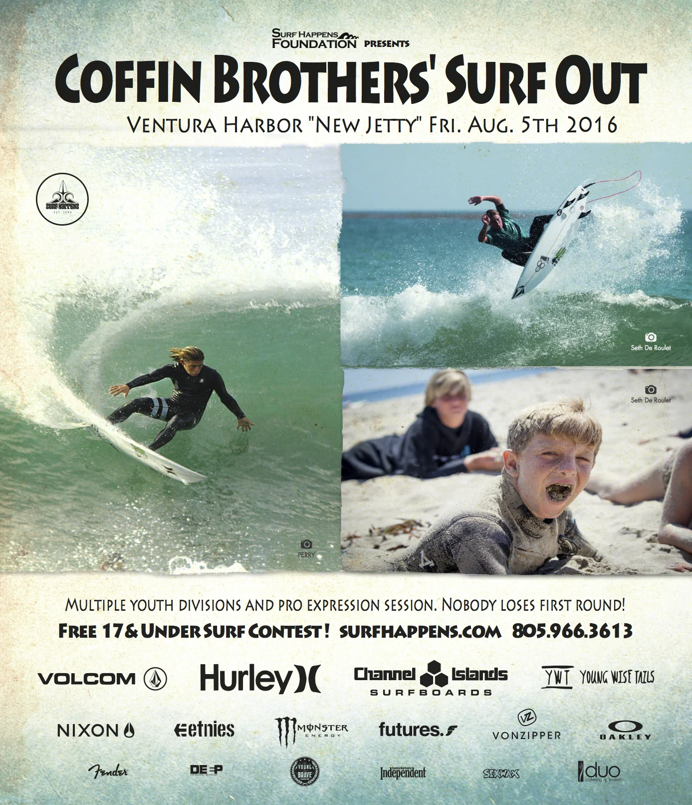 2nd Annual Coffin Brothers Surf Out