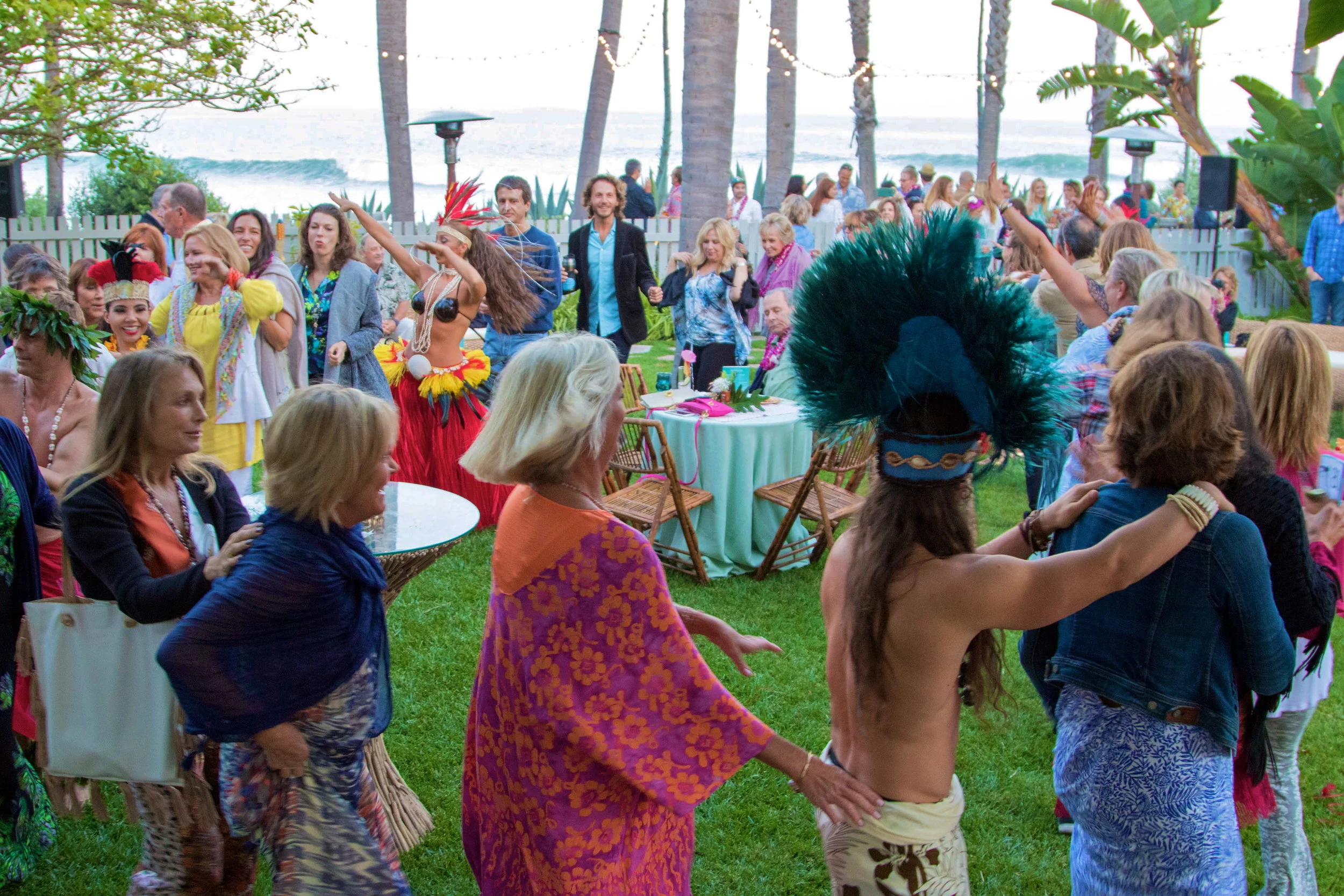 Congaline at the 1st Annual Rincon Luau 