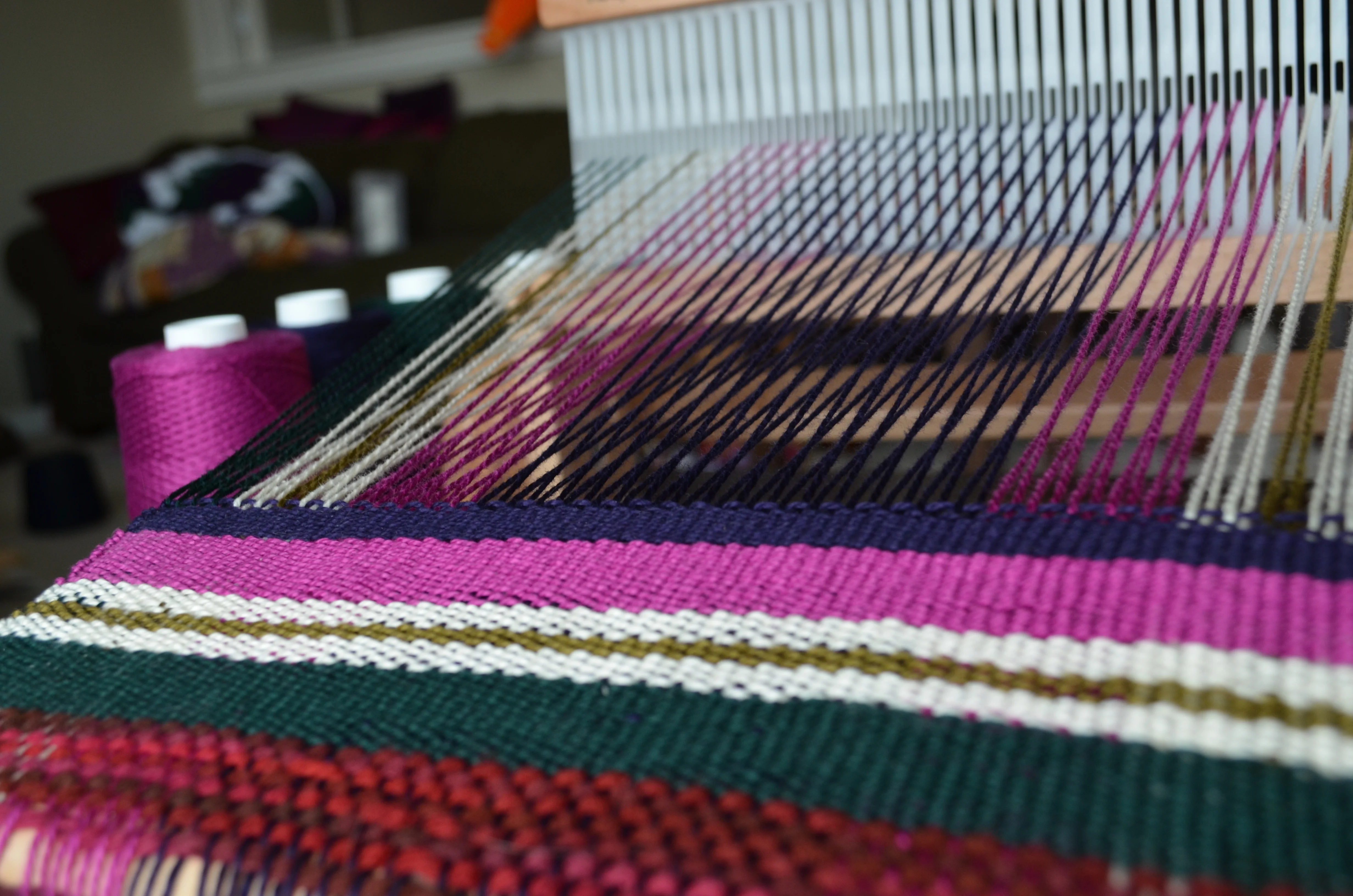 First Knitters Loom Project