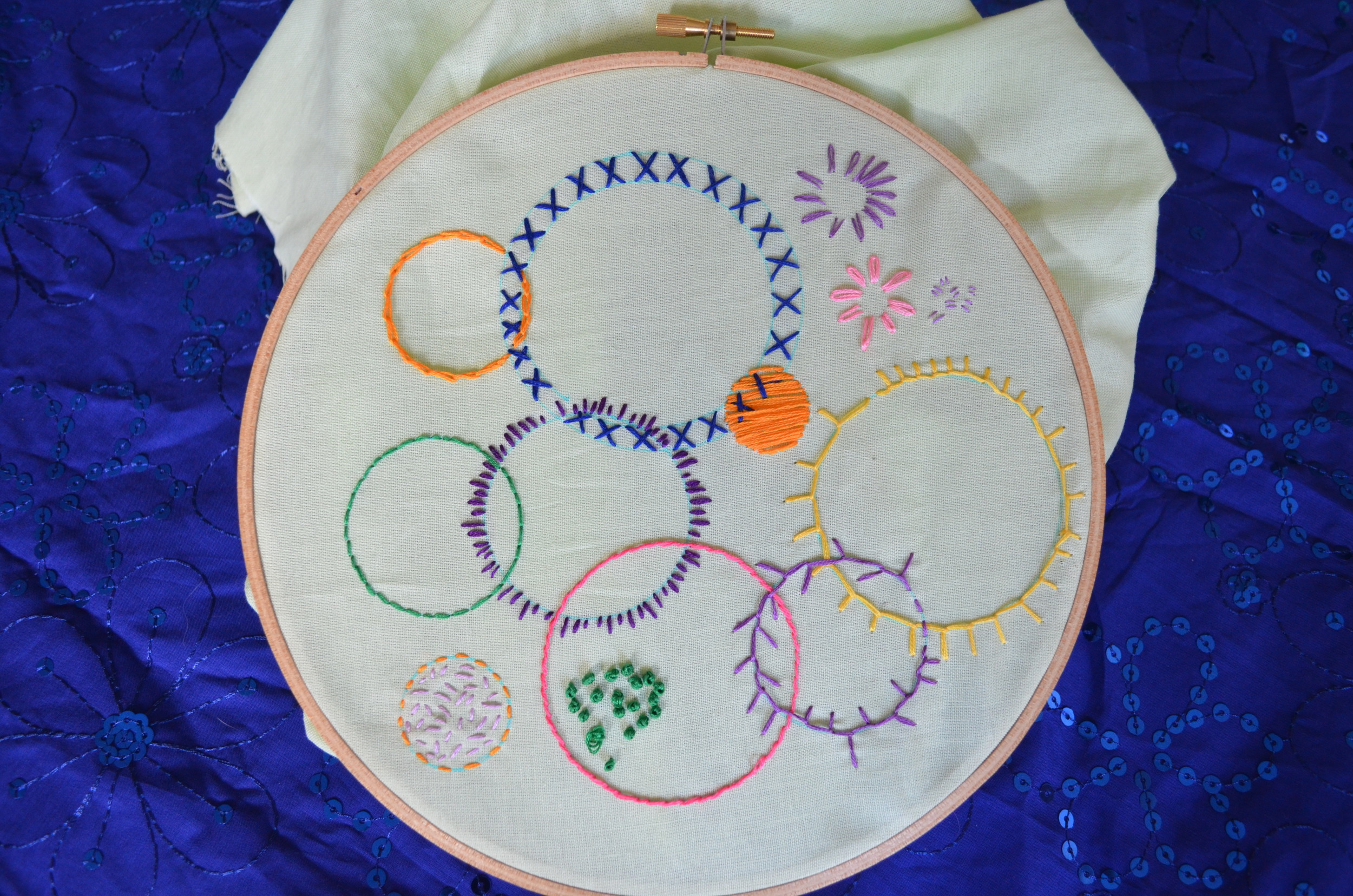 Embroidery and Temari Ball Classes