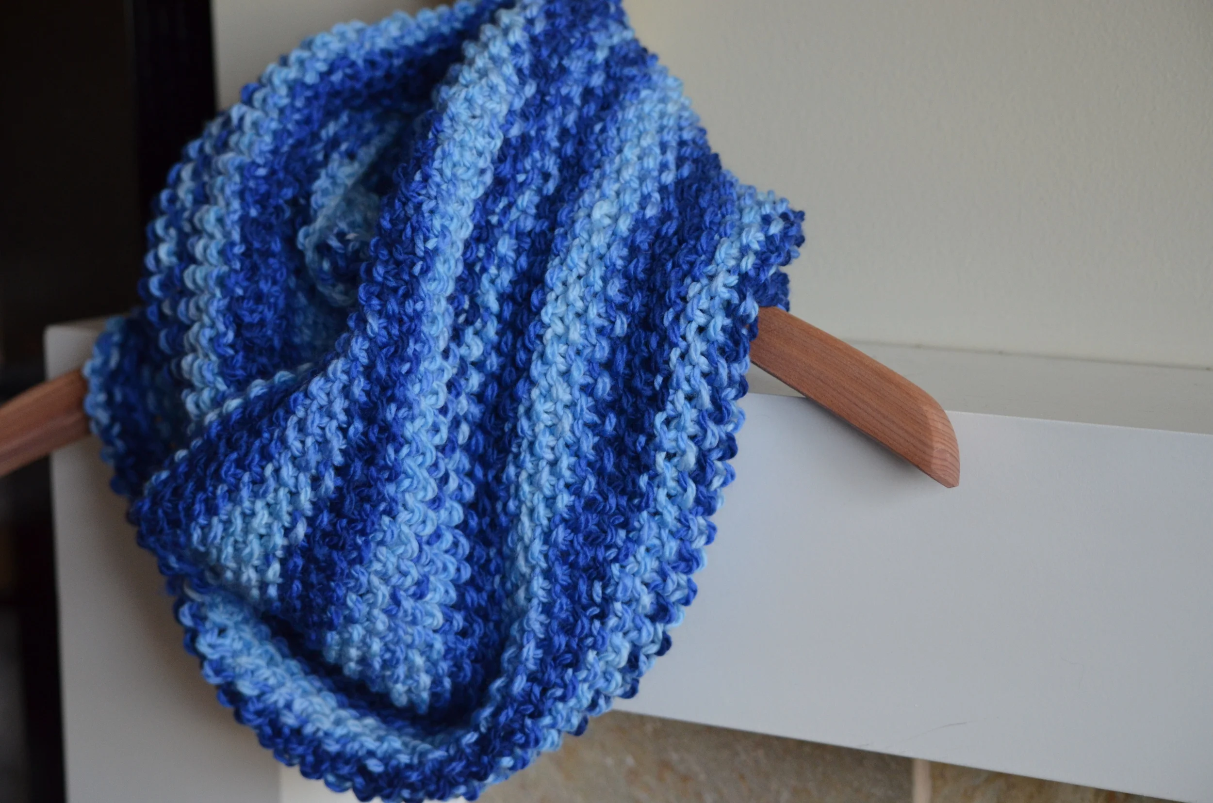 Seed Stitch Cowl Scarf