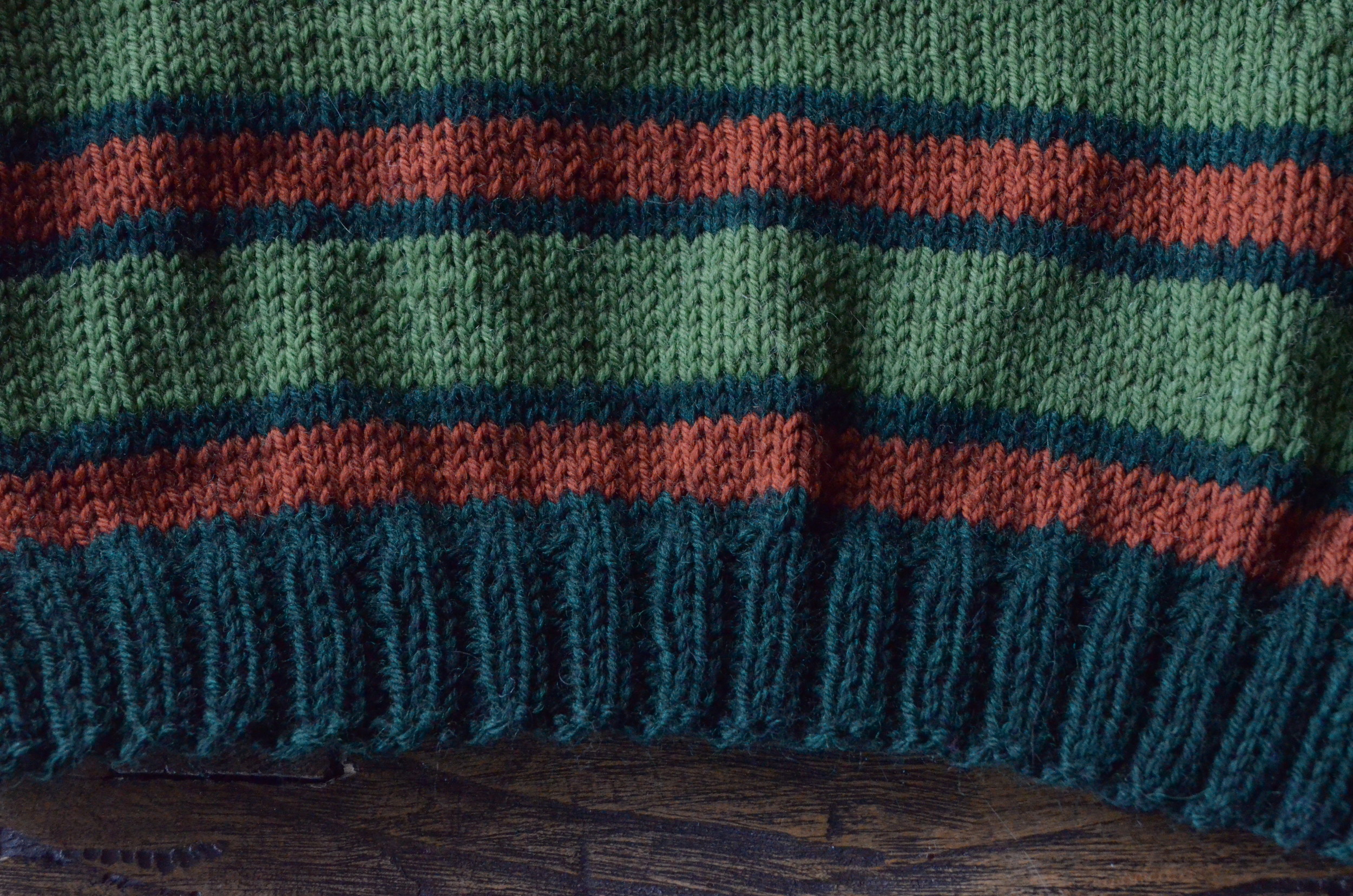 Stripes on the Needles