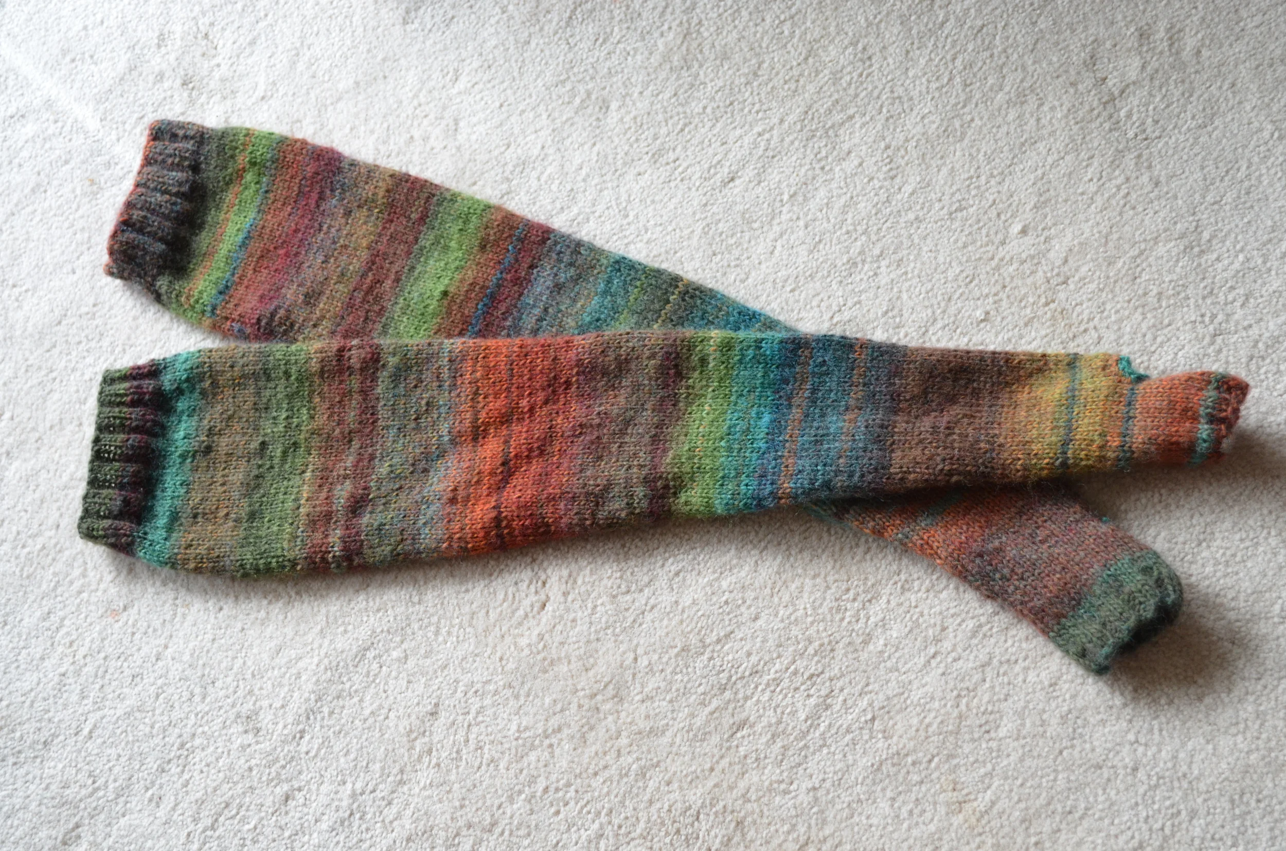 Finished Leg Warmers