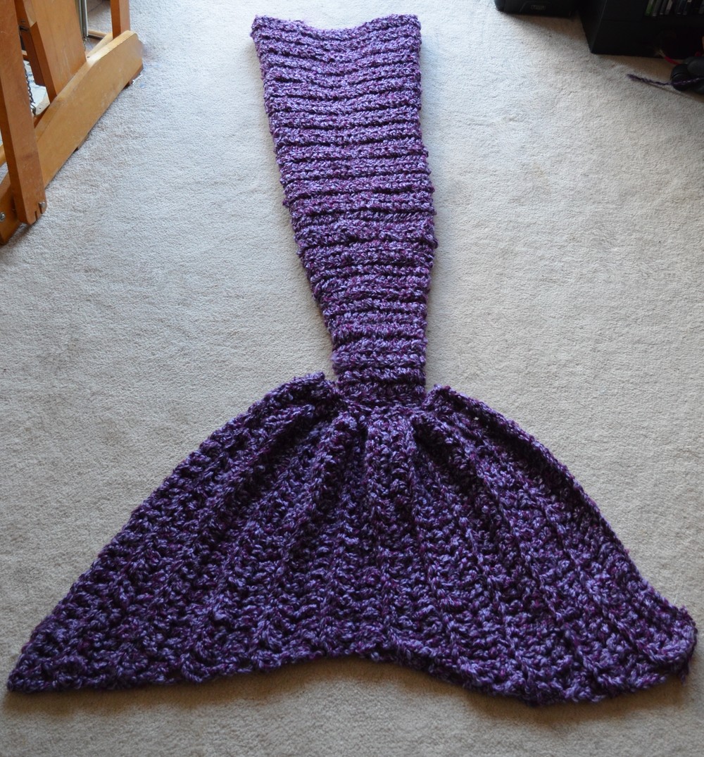 Crochet Mermaid Blanket Warp Or Weft